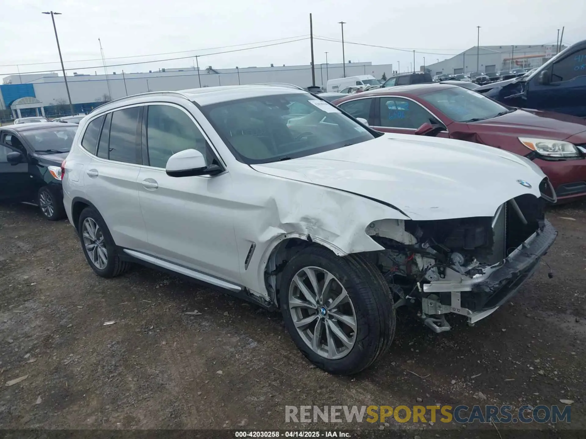 1 fotografías del automóvil dañado 5UXTR9C5XKLE17238 BMW X3 2019