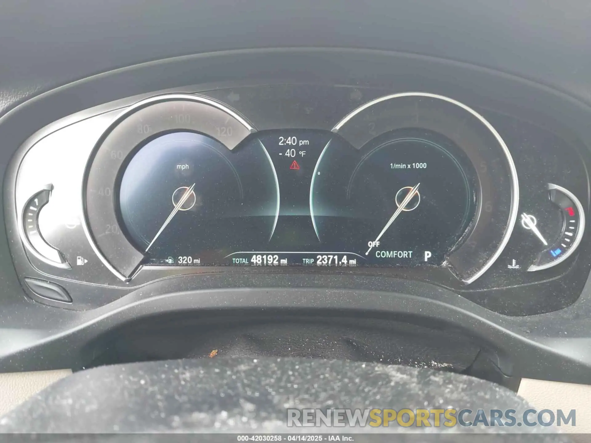 7 fotografías del automóvil dañado 5UXTR9C5XKLE17238 BMW X3 2019