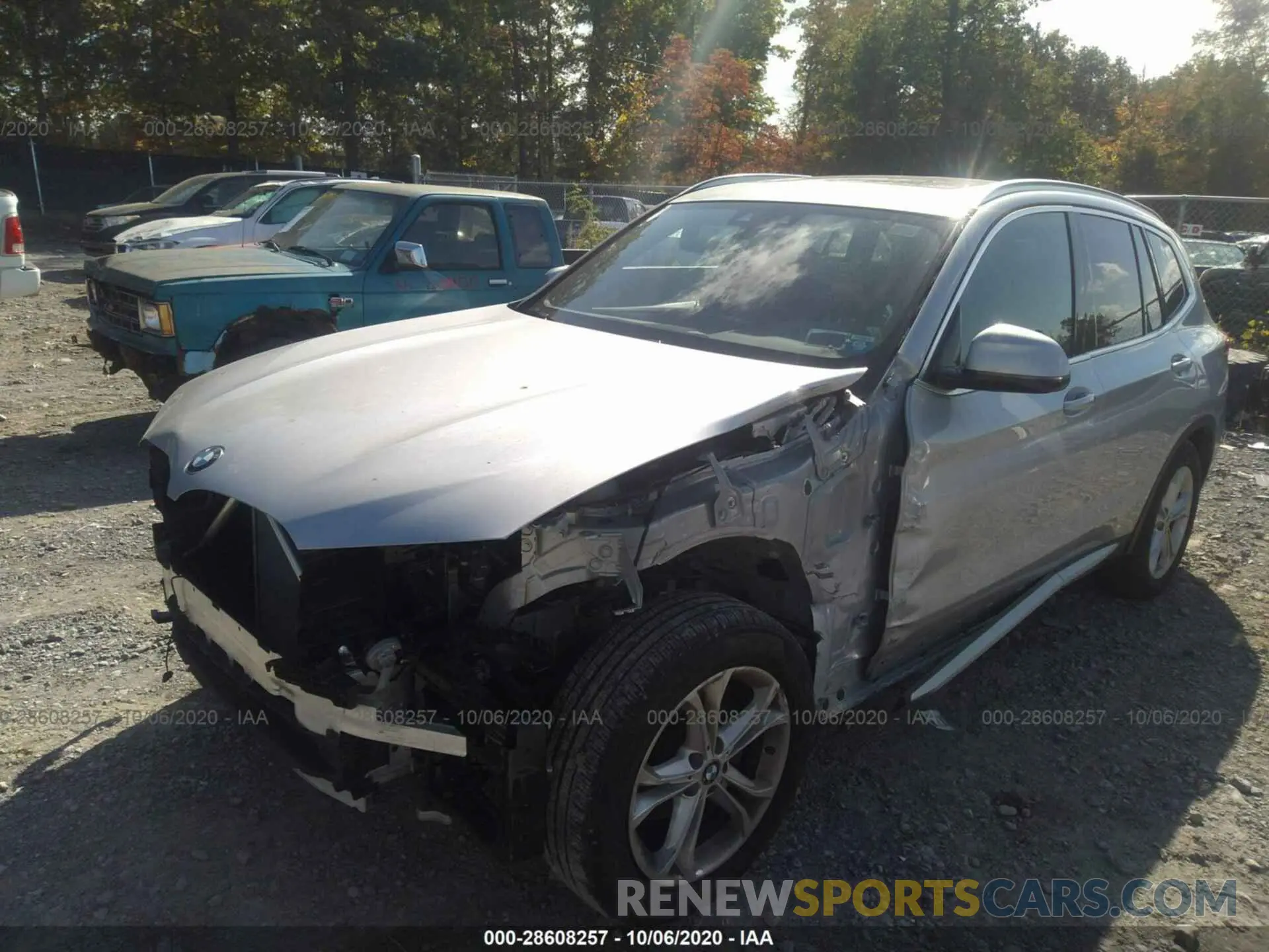 2 fotografías del automóvil dañado 5UXTR9C5XKLP77025 BMW X3 2019