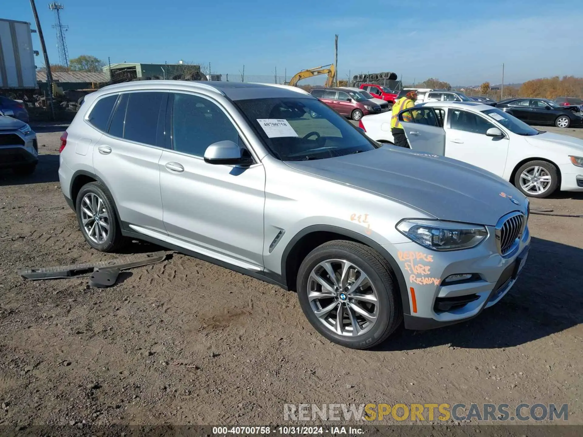 1 fotografías del automóvil dañado 5UXTR9C5XKLP77428 BMW X3 2019