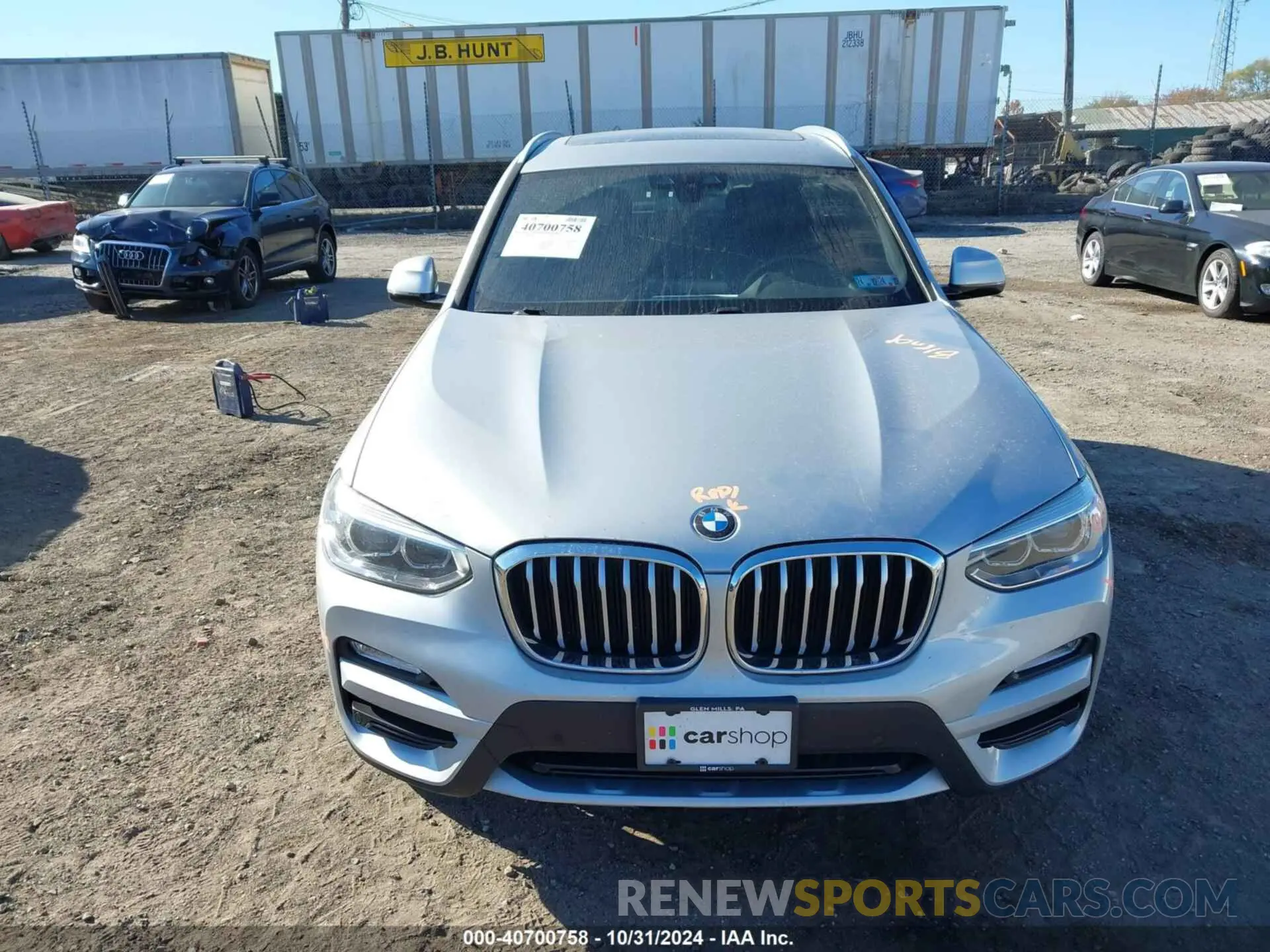 12 fotografías del automóvil dañado 5UXTR9C5XKLP77428 BMW X3 2019