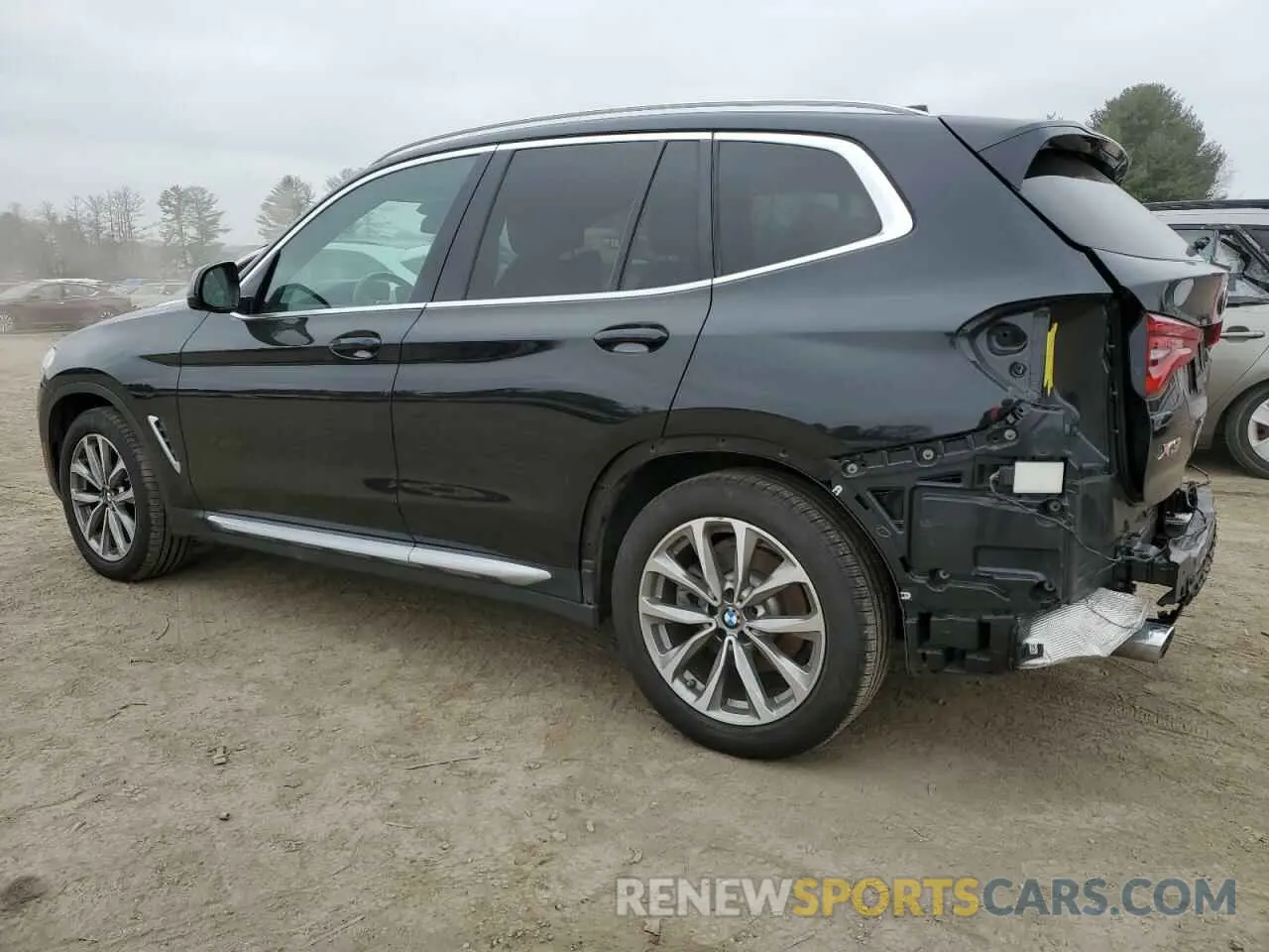 2 fotografías del automóvil dañado 5UXTR9C5XKLP83956 BMW X3 2019