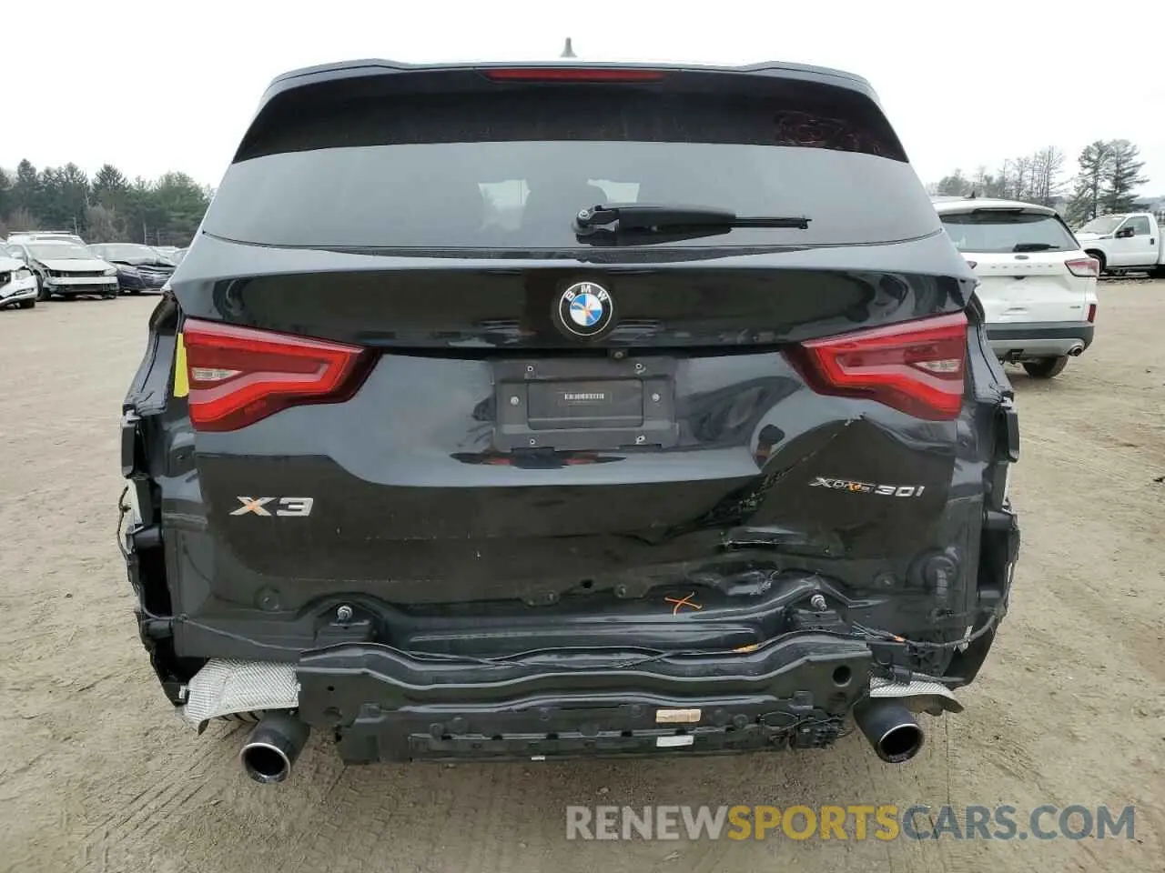 6 fotografías del automóvil dañado 5UXTR9C5XKLP83956 BMW X3 2019