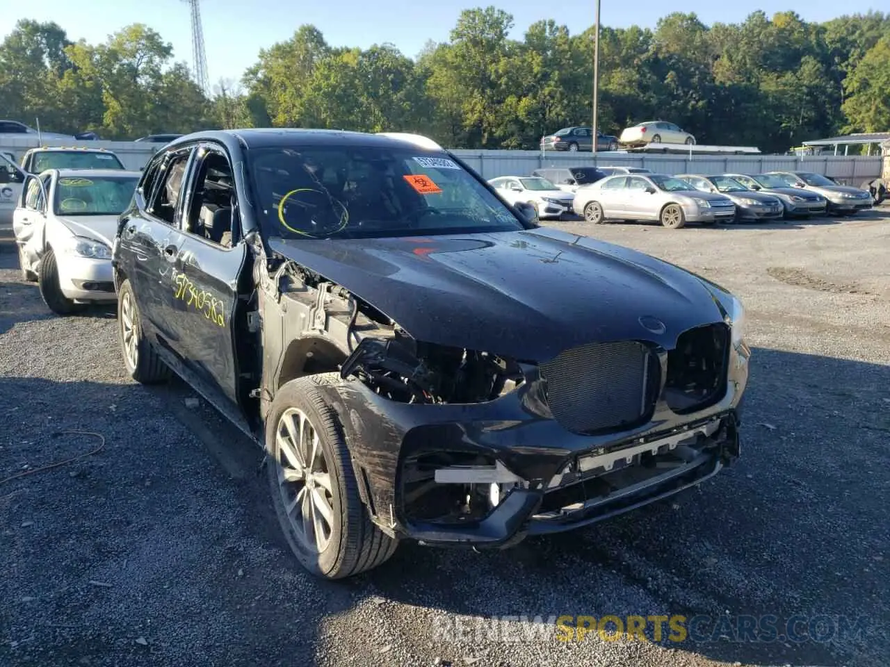 1 fotografías del automóvil dañado 5UXTR9C5XKLP88039 BMW X3 2019