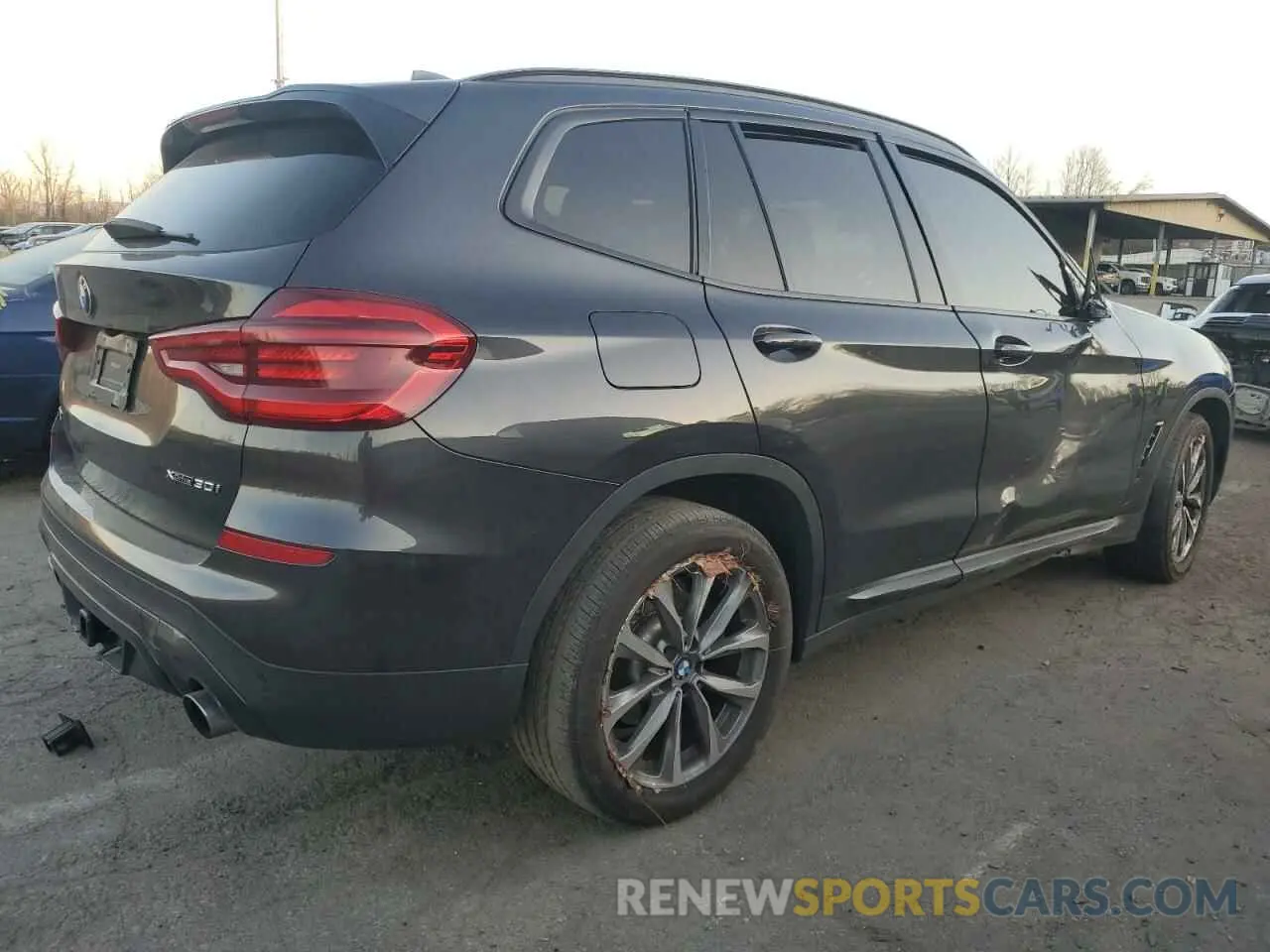 3 fotografías del automóvil dañado 5UXTR9C5XKLR10477 BMW X3 2019