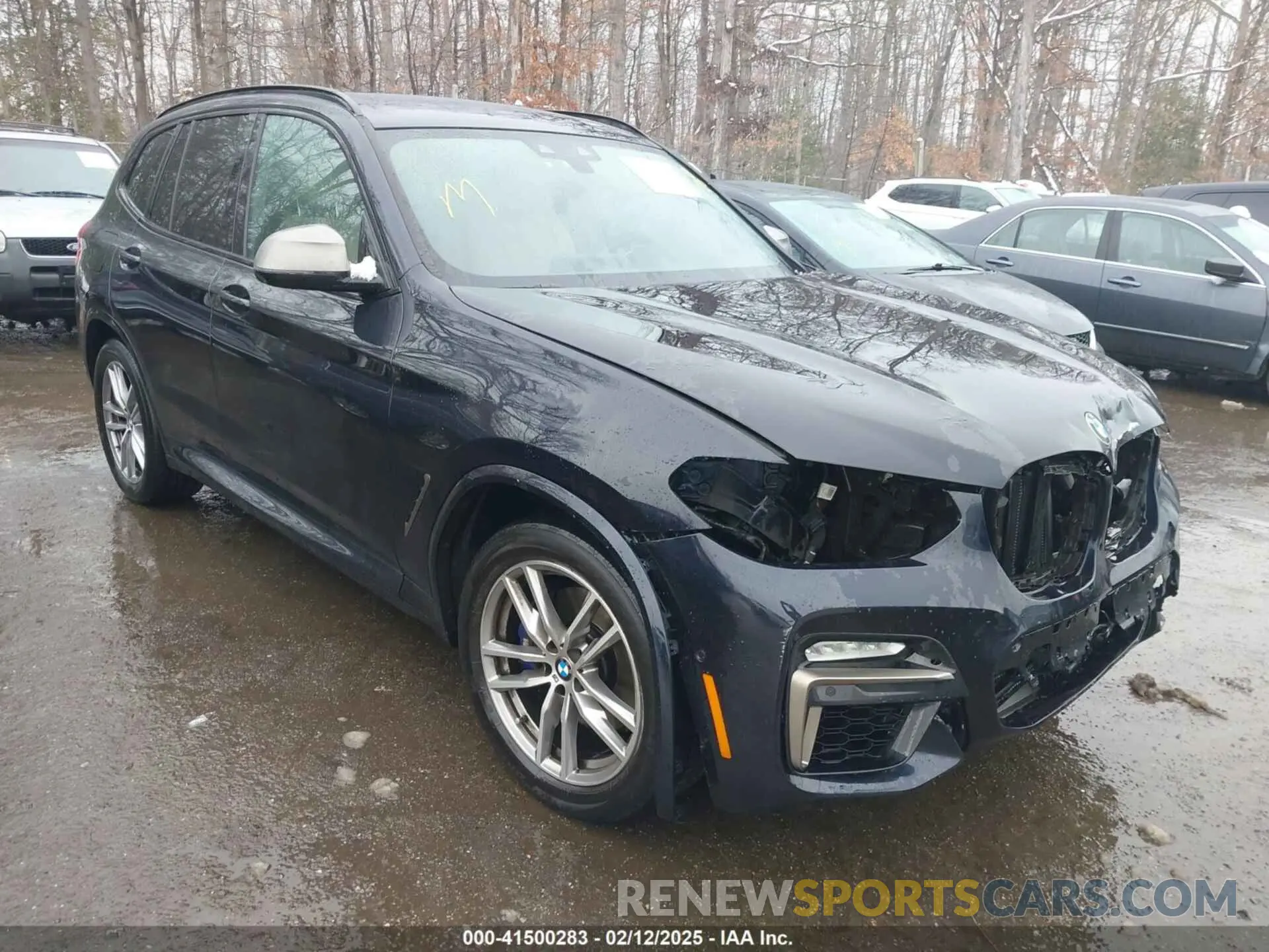1 fotografías del automóvil dañado 5UXTS3C50K0Z03136 BMW X3 2019