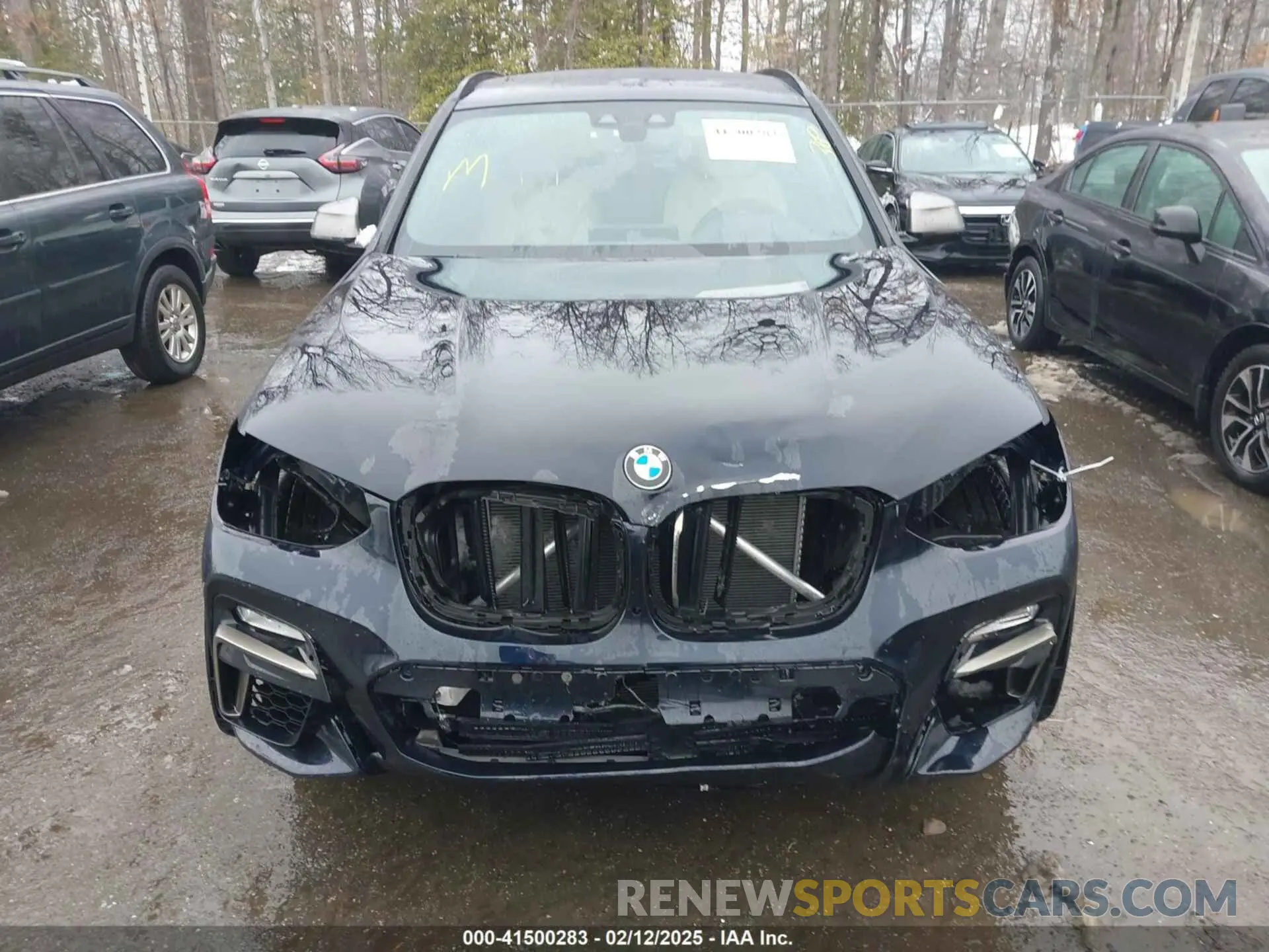 13 fotografías del automóvil dañado 5UXTS3C50K0Z03136 BMW X3 2019