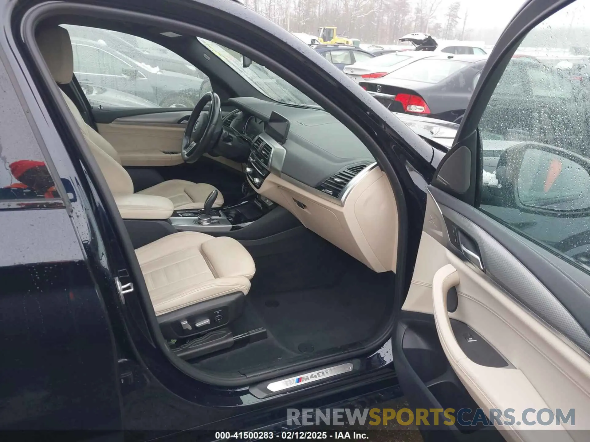 5 fotografías del automóvil dañado 5UXTS3C50K0Z03136 BMW X3 2019
