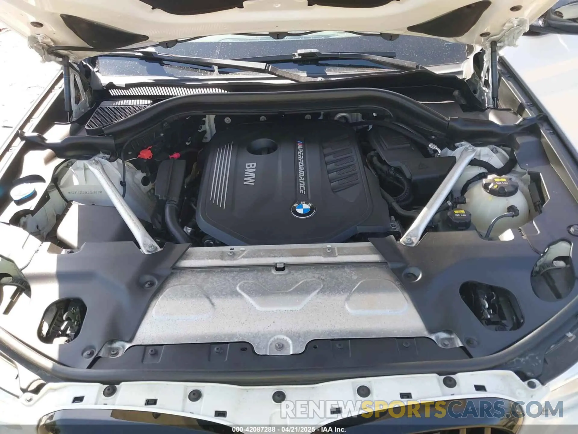 10 fotografías del automóvil dañado 5UXTS3C50K0Z04822 BMW X3 2019