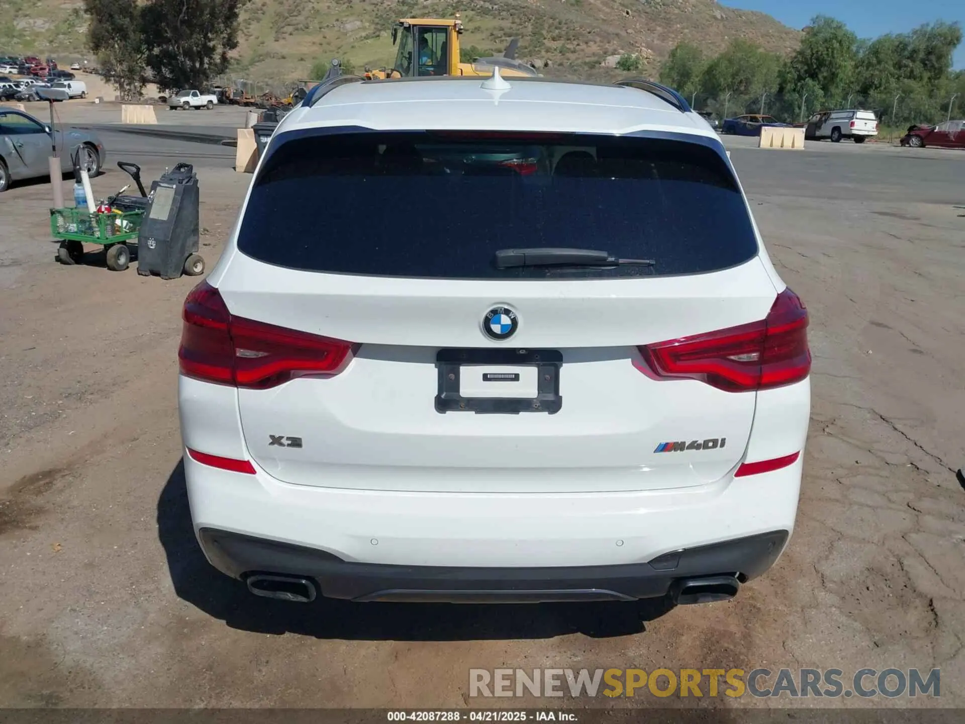 16 fotografías del automóvil dañado 5UXTS3C50K0Z04822 BMW X3 2019