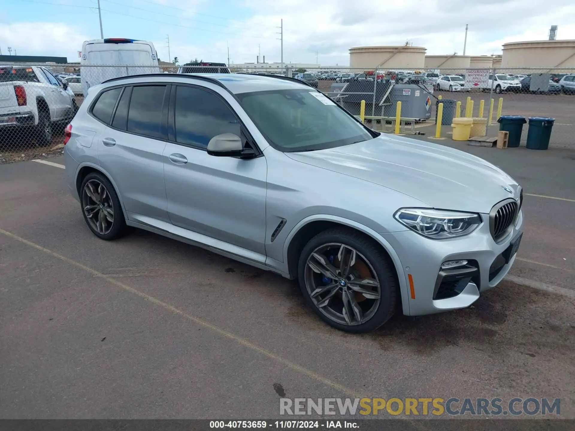 1 fotografías del automóvil dañado 5UXTS3C50K0Z09941 BMW X3 2019
