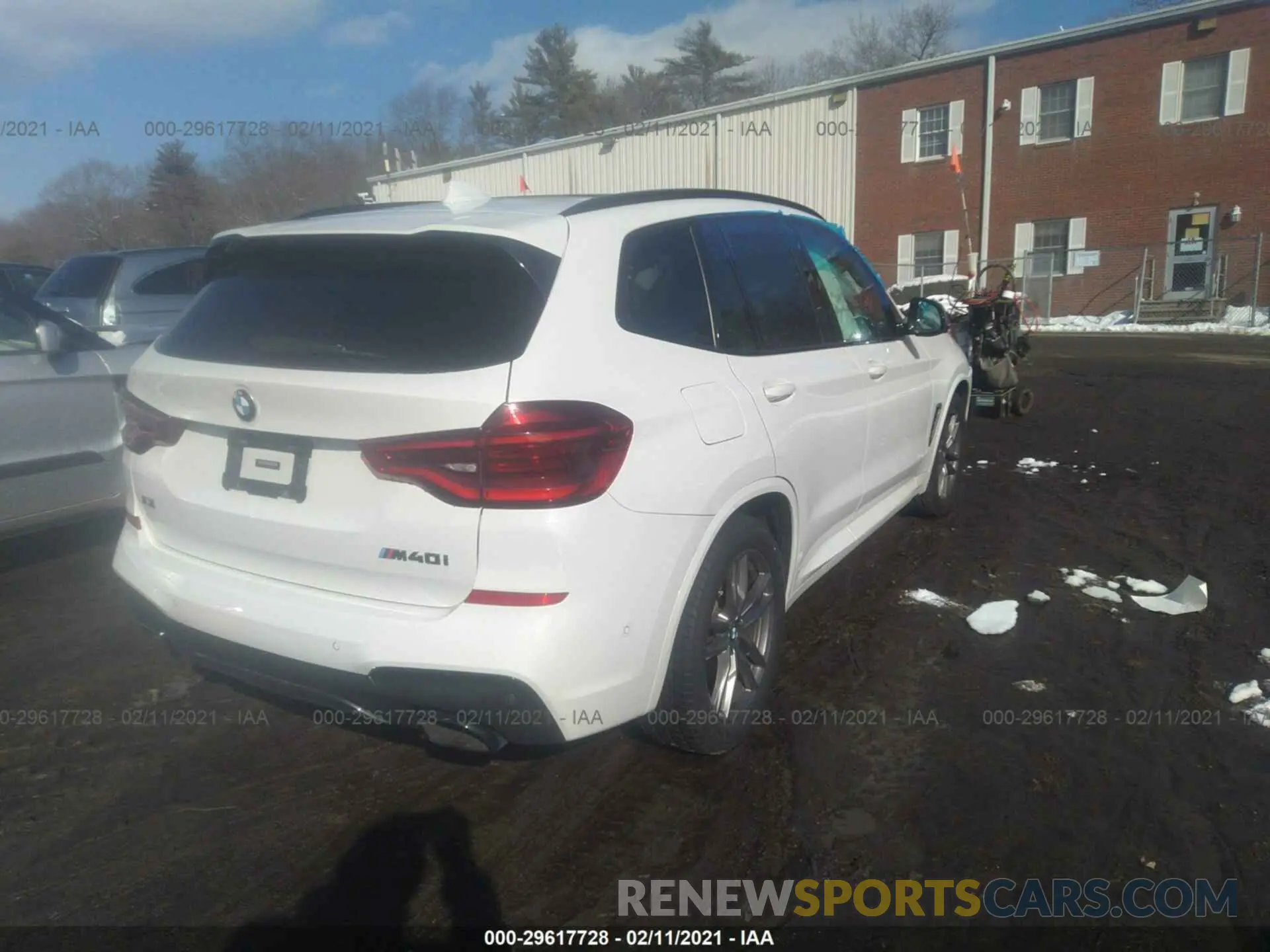 4 fotografías del automóvil dañado 5UXTS3C52KLR72456 BMW X3 2019