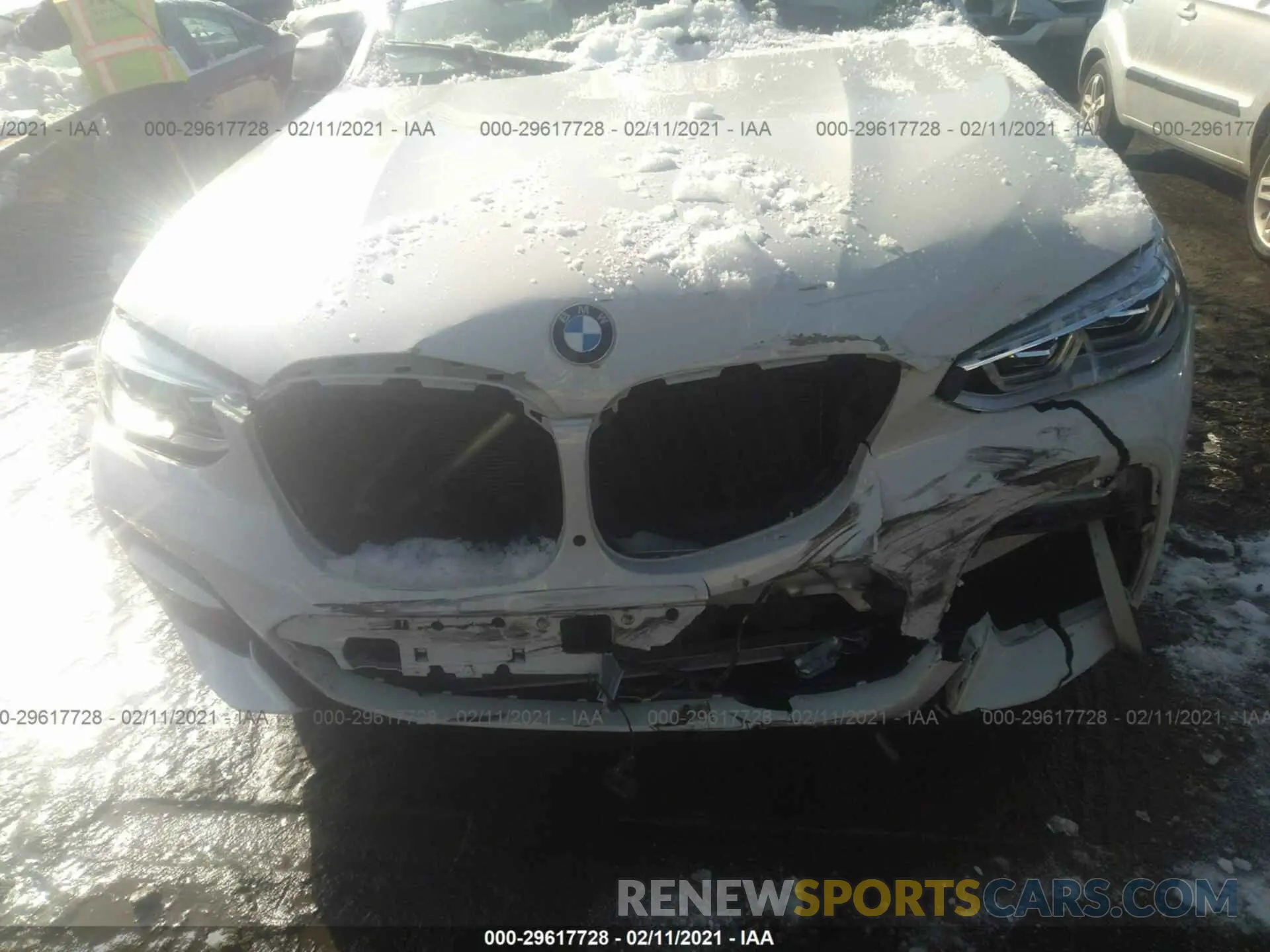 6 fotografías del automóvil dañado 5UXTS3C52KLR72456 BMW X3 2019