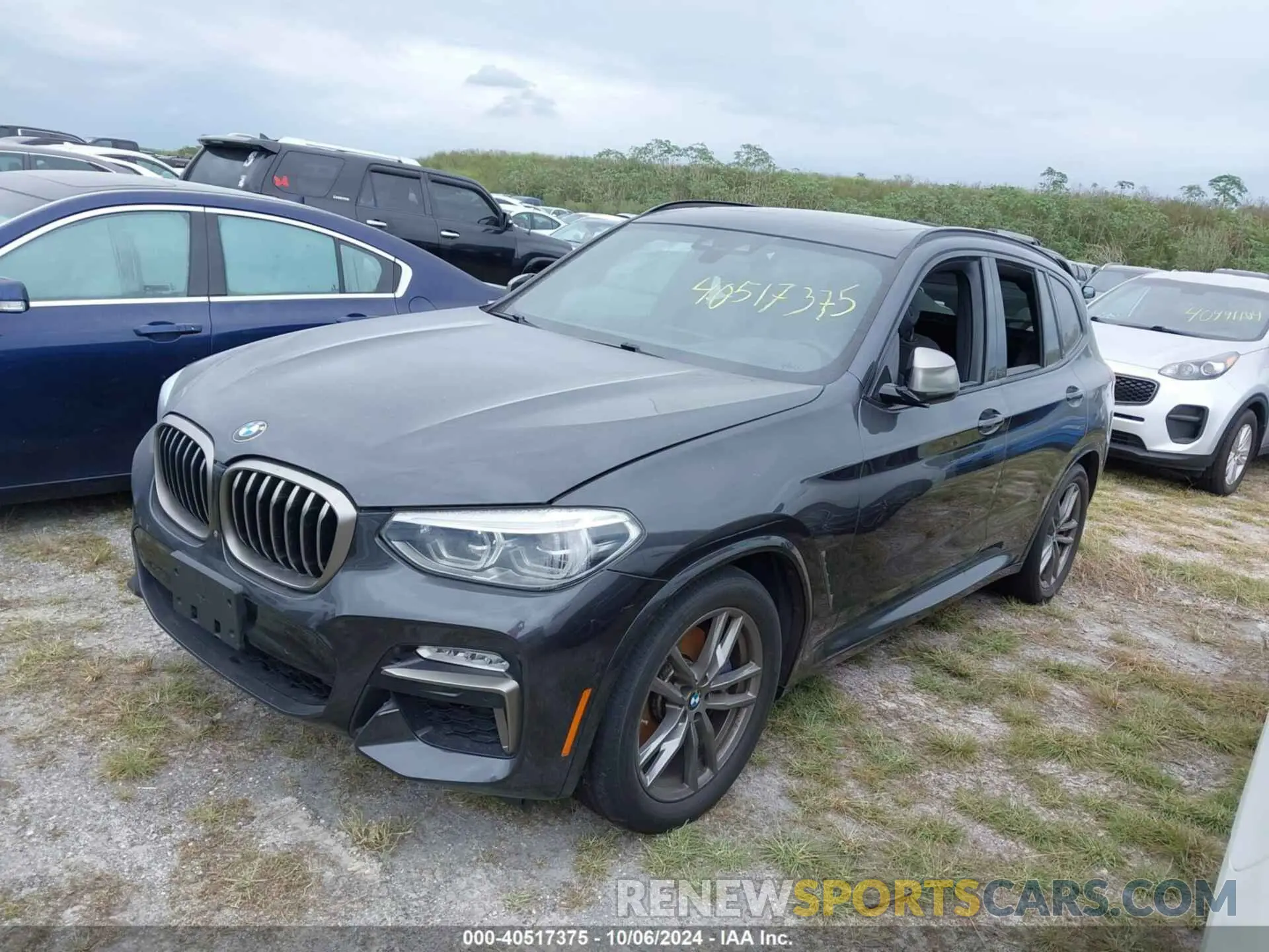 2 fotografías del automóvil dañado 5UXTS3C53K0Z06225 BMW X3 2019