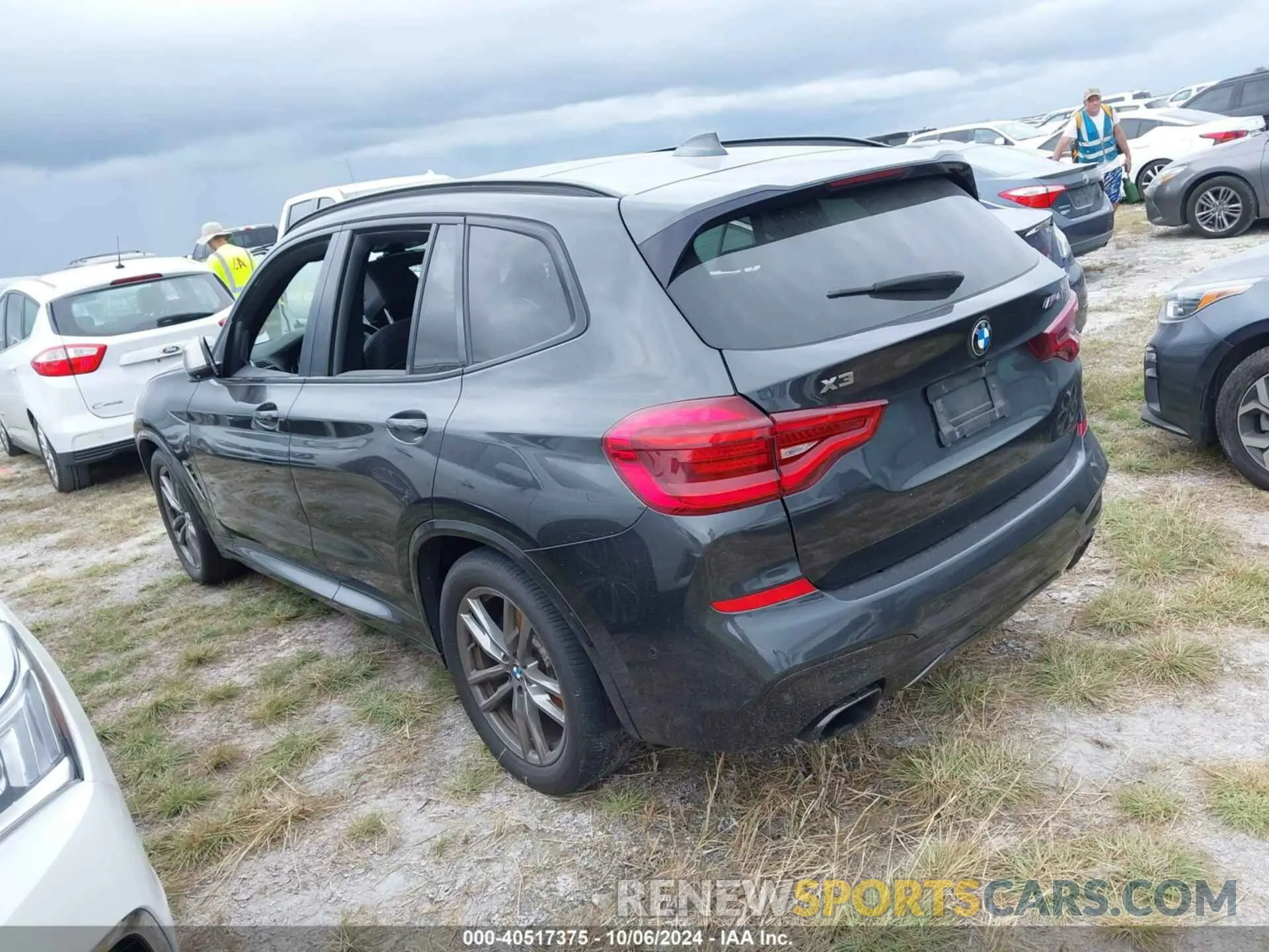 3 fotografías del automóvil dañado 5UXTS3C53K0Z06225 BMW X3 2019
