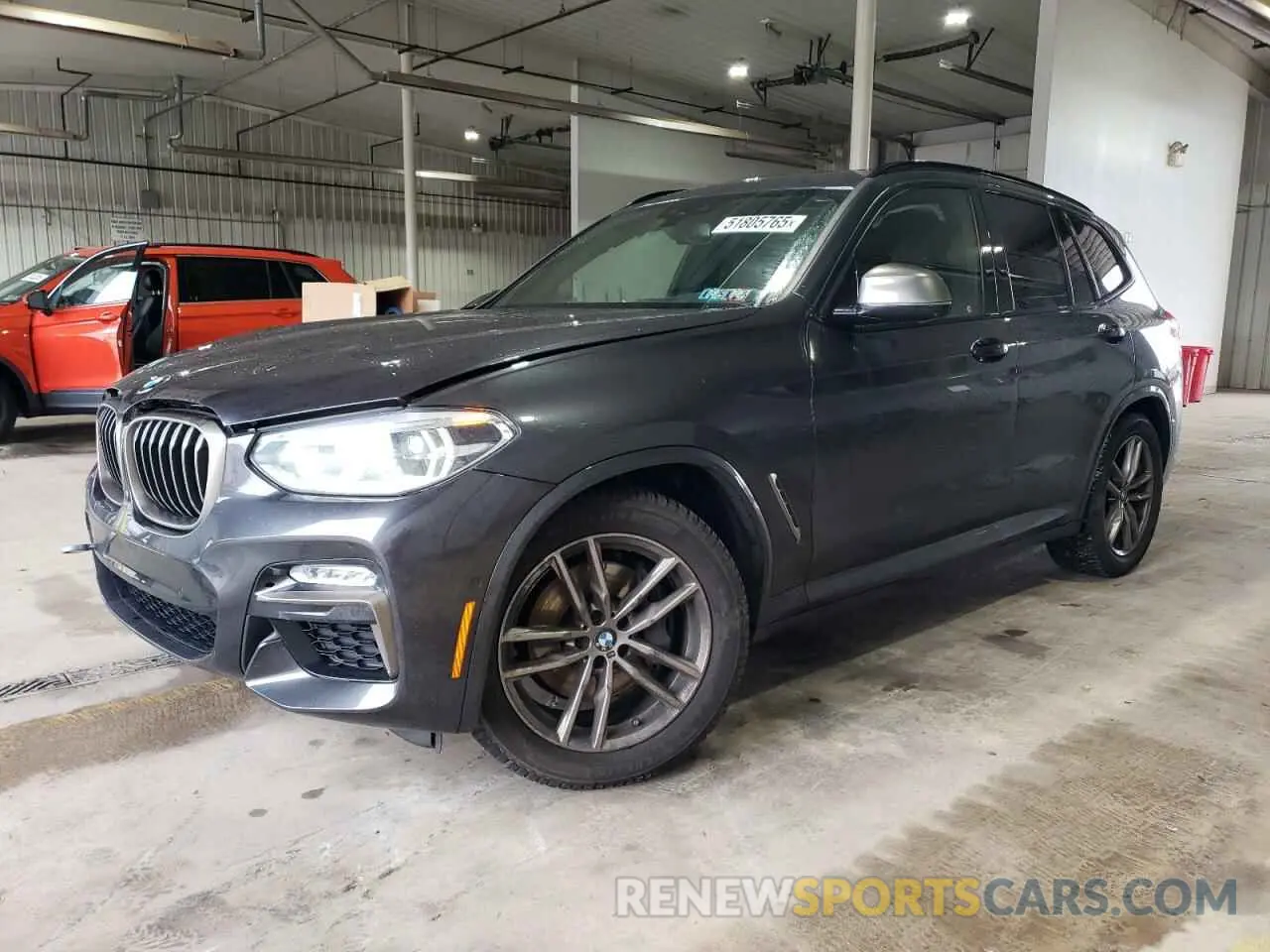 1 fotografías del automóvil dañado 5UXTS3C54K0Z03897 BMW X3 2019