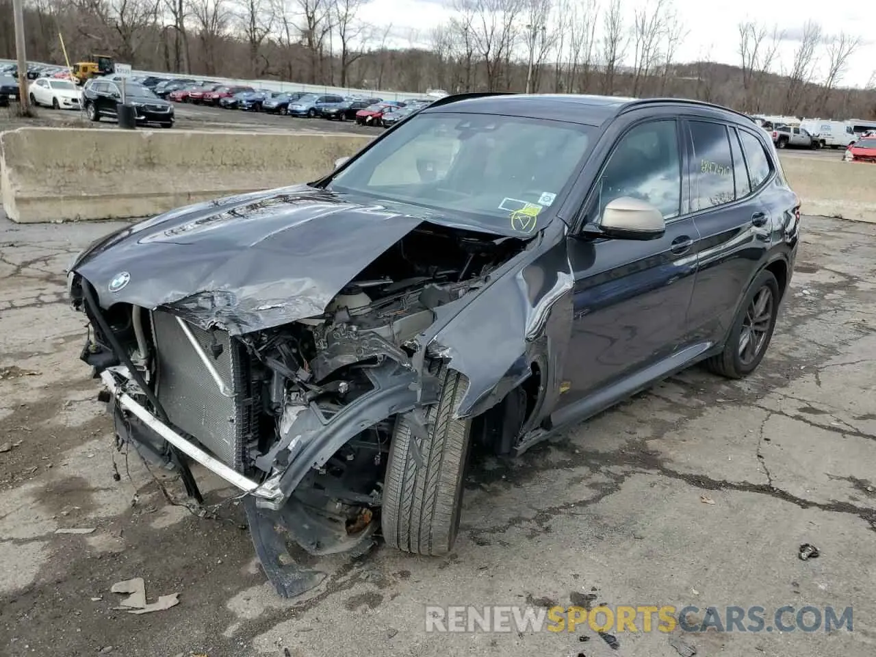 1 fotografías del automóvil dañado 5UXTS3C54K0Z03933 BMW X3 2019