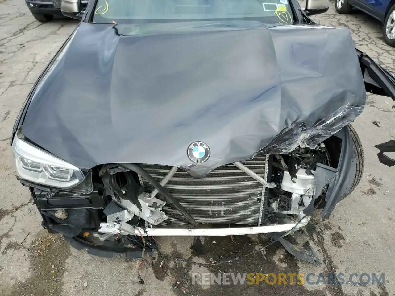 11 fotografías del automóvil dañado 5UXTS3C54K0Z03933 BMW X3 2019