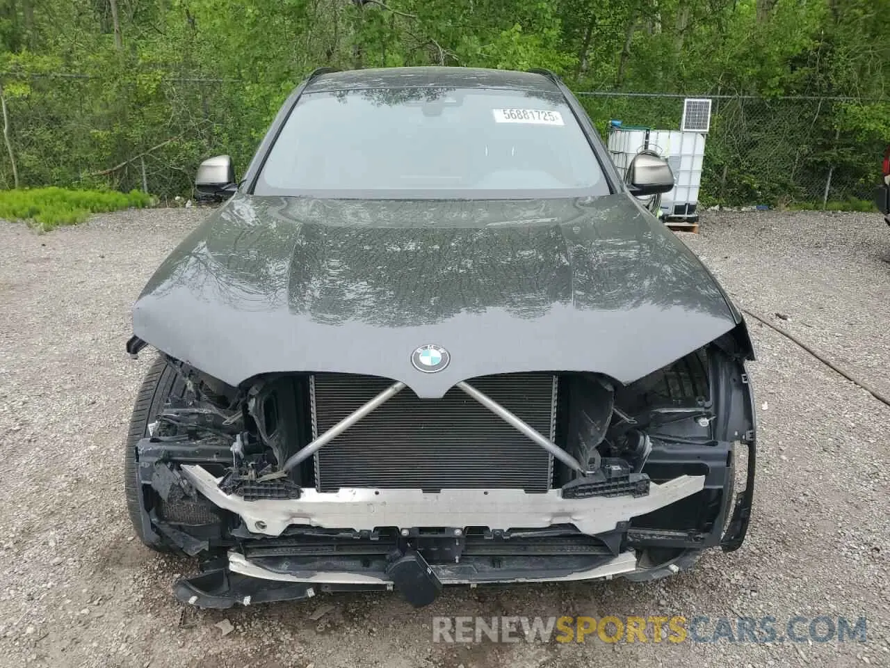 5 fotografías del automóvil dañado 5UXTS3C55K0Z03052 BMW X3 2019