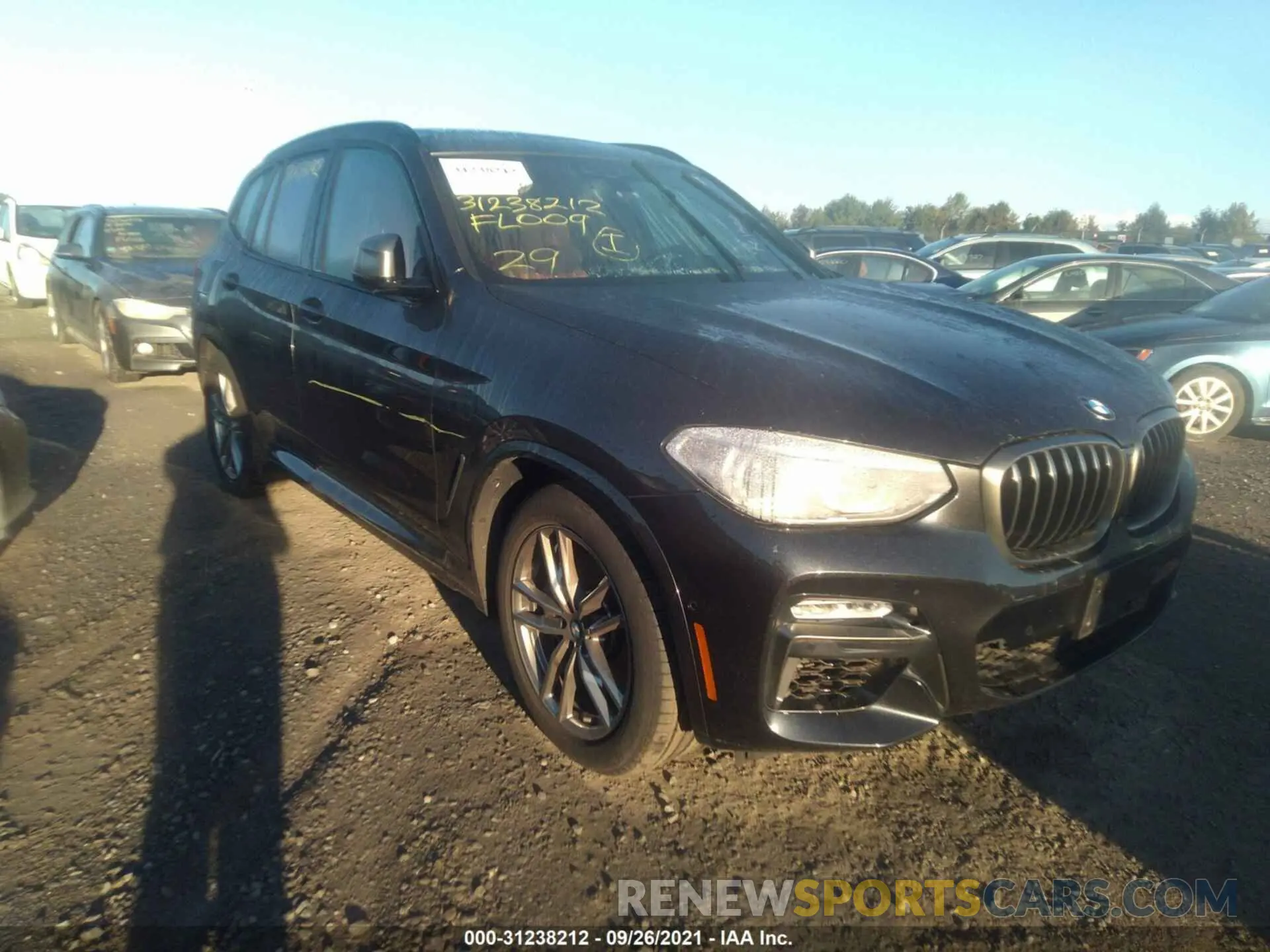 1 fotografías del automóvil dañado 5UXTS3C55K0Z05903 BMW X3 2019