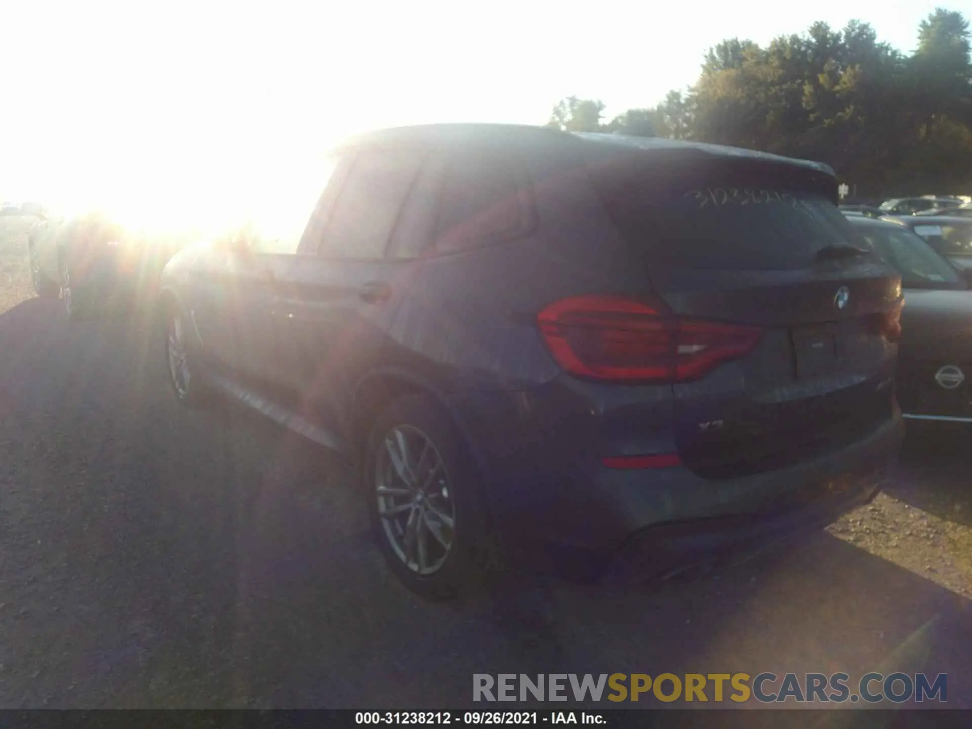 3 fotografías del automóvil dañado 5UXTS3C55K0Z05903 BMW X3 2019