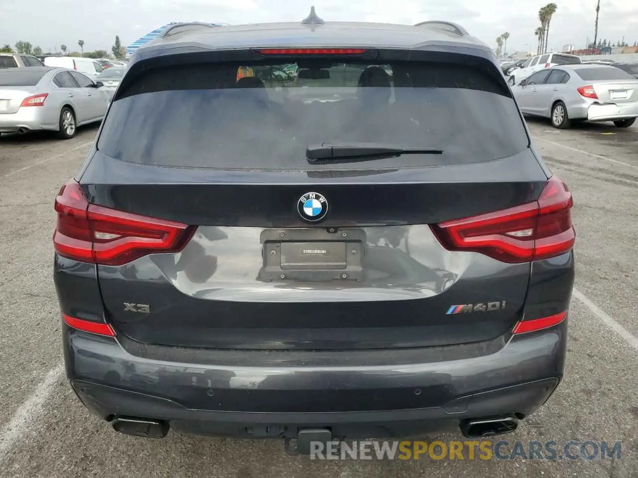 6 fotografías del automóvil dañado 5UXTS3C56K0Z07434 BMW X3 2019