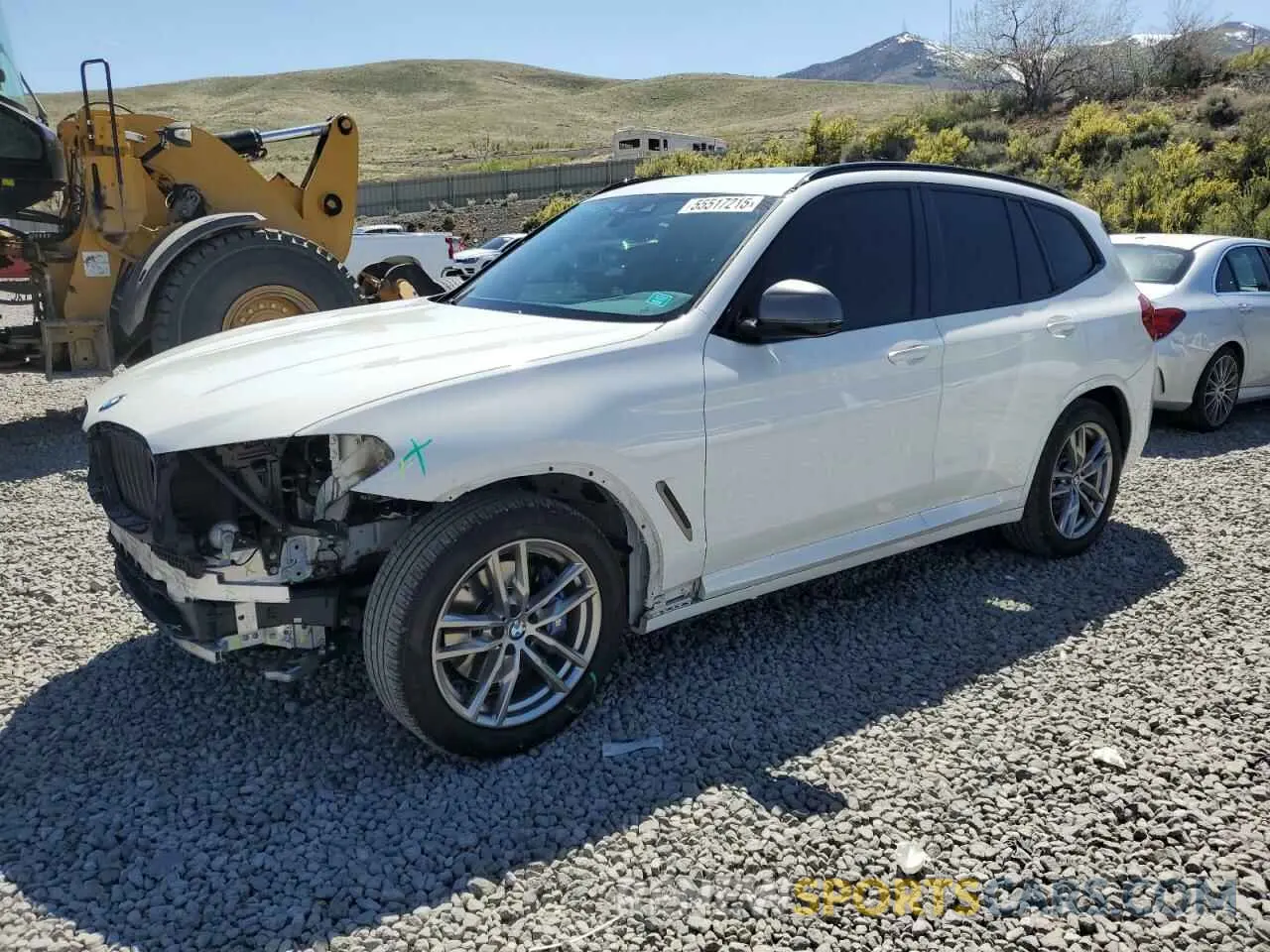 1 fotografías del automóvil dañado 5UXTS3C56K0Z07787 BMW X3 2019