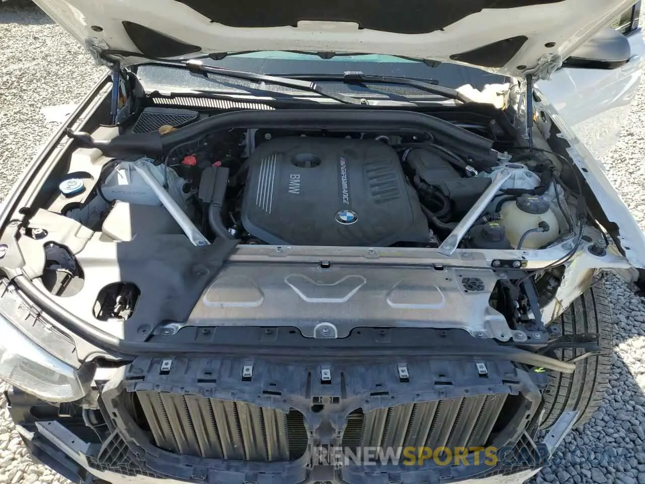 12 fotografías del automóvil dañado 5UXTS3C56K0Z07787 BMW X3 2019