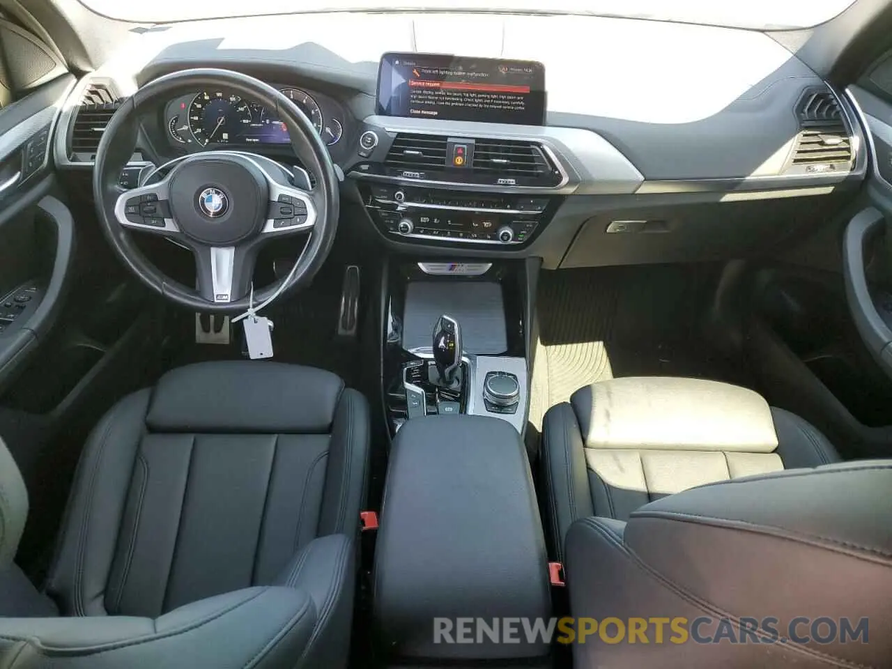 8 fotografías del automóvil dañado 5UXTS3C56K0Z07787 BMW X3 2019