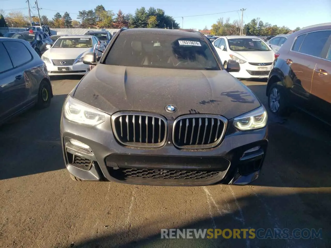 5 fotografías del automóvil dañado 5UXTS3C56K0Z08132 BMW X3 2019