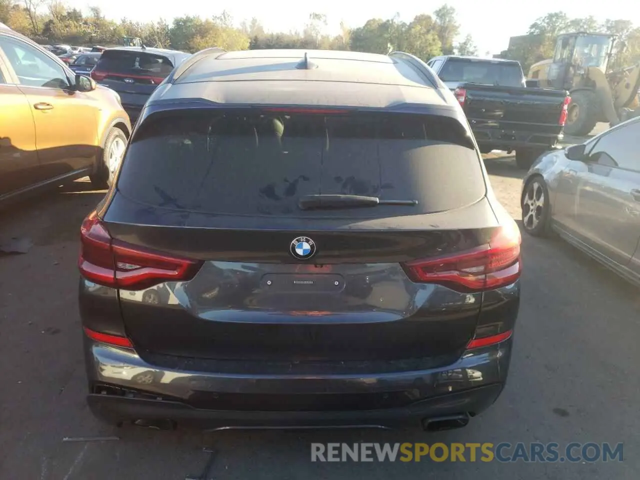 6 fotografías del automóvil dañado 5UXTS3C56K0Z08132 BMW X3 2019