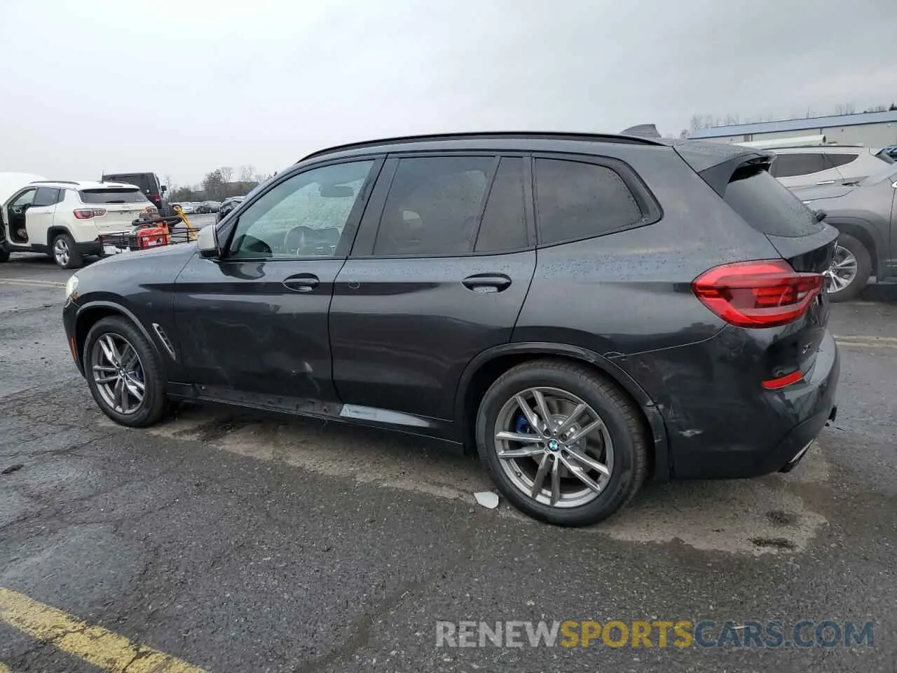 2 fotografías del automóvil dañado 5UXTS3C57K0Z08673 BMW X3 2019