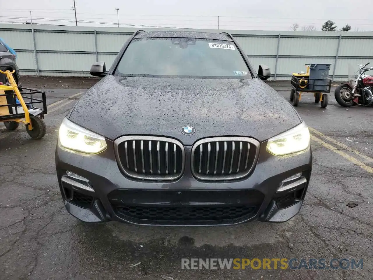 5 fotografías del automóvil dañado 5UXTS3C57K0Z08673 BMW X3 2019