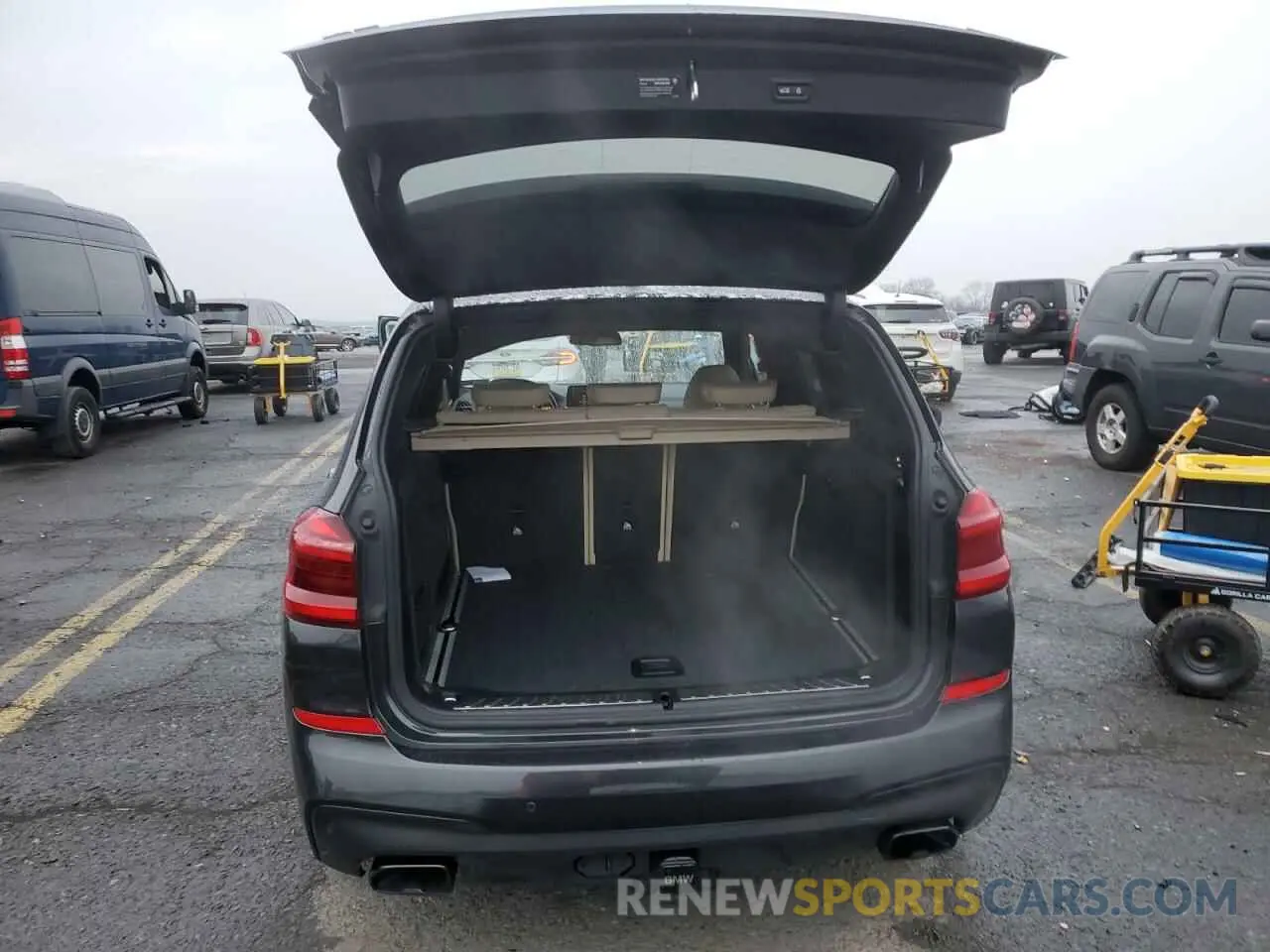 6 fotografías del automóvil dañado 5UXTS3C57K0Z08673 BMW X3 2019