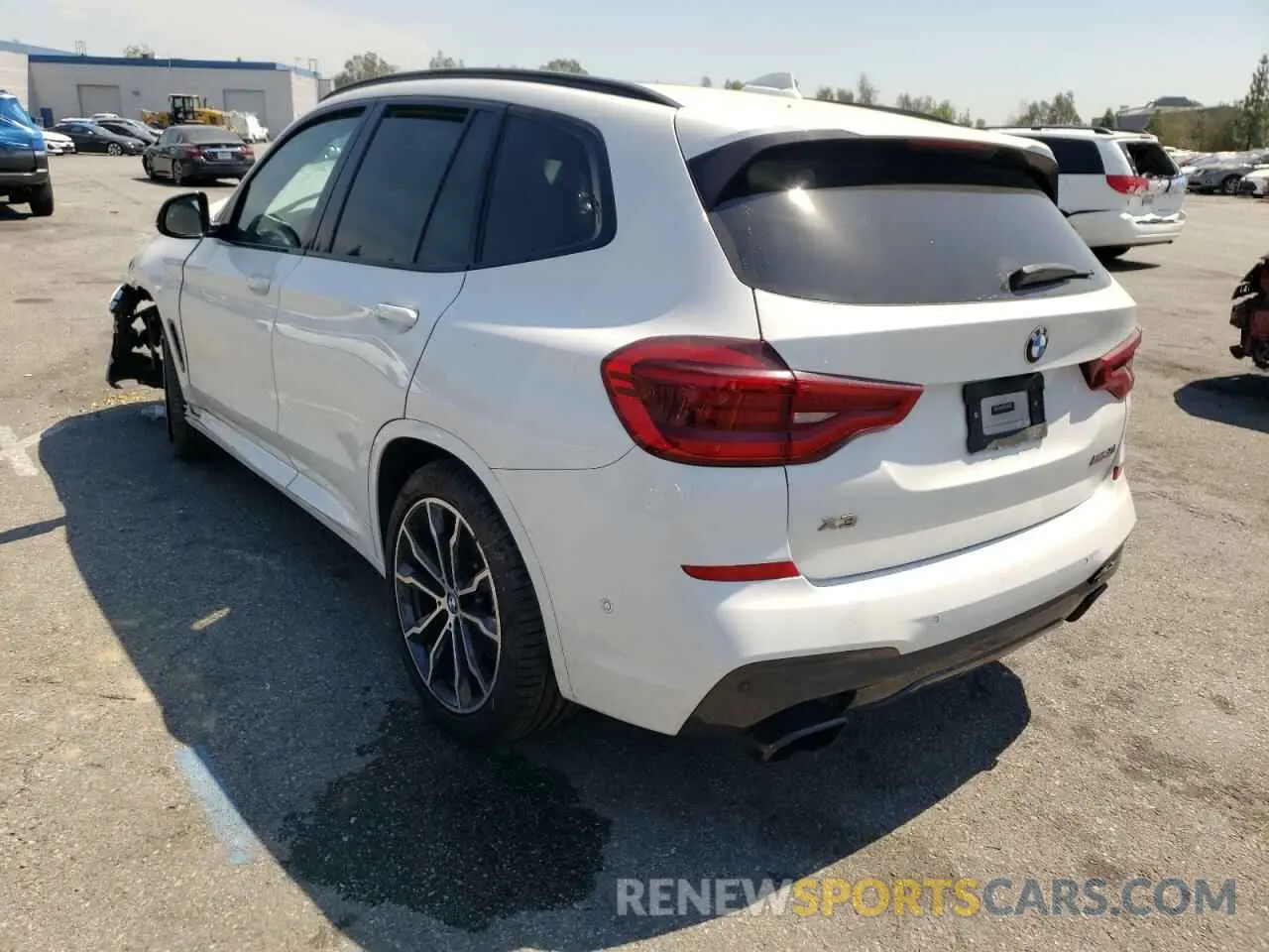 3 fotografías del automóvil dañado 5UXTS3C58K0Z05779 BMW X3 2019