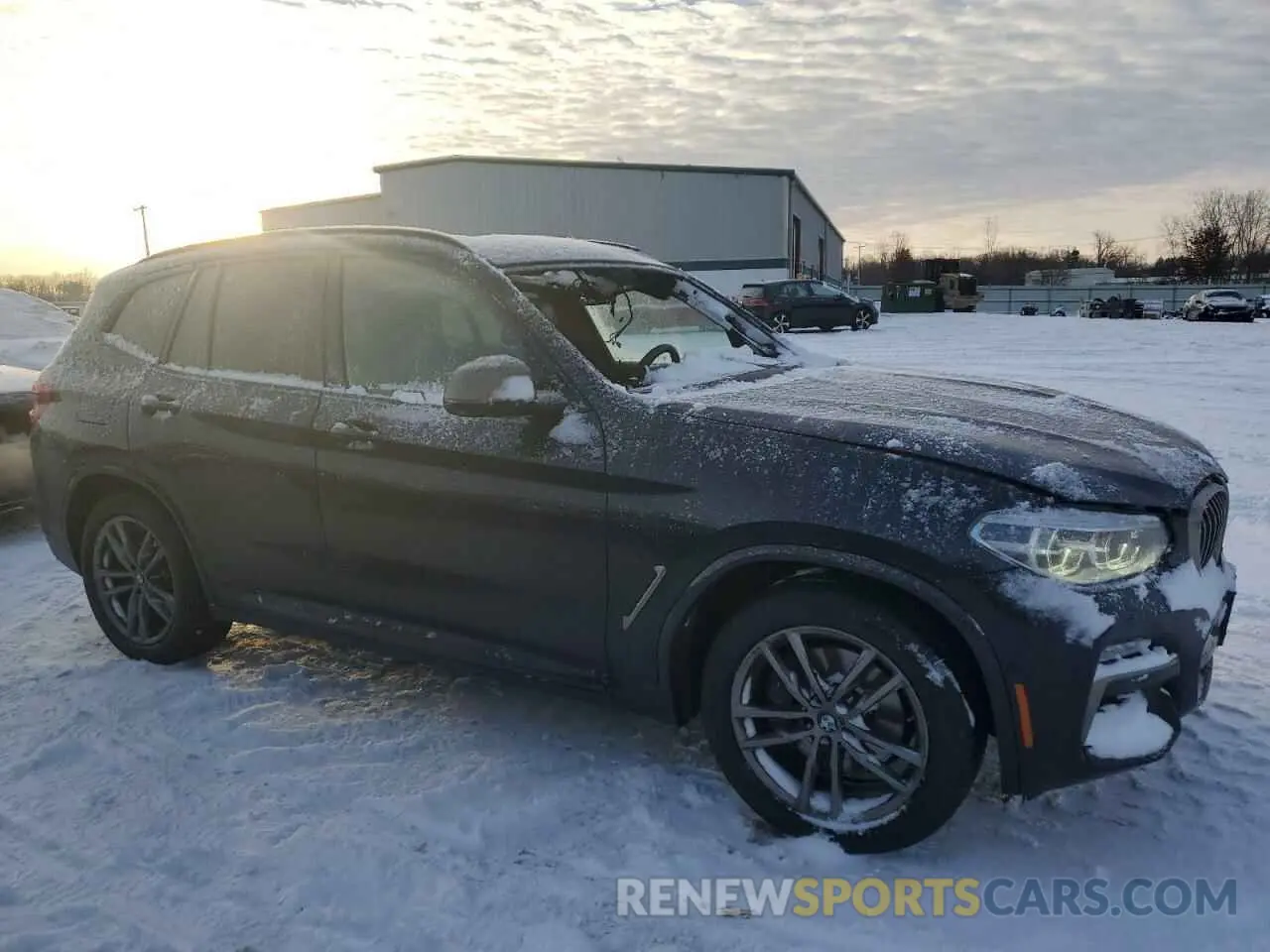 4 fotografías del automóvil dañado 5UXTS3C59K0Z05595 BMW X3 2019