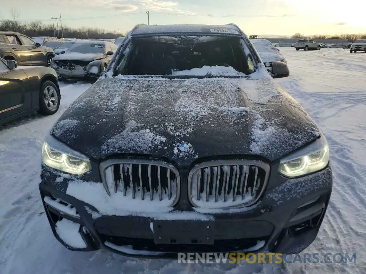 5 fotografías del automóvil dañado 5UXTS3C59K0Z05595 BMW X3 2019