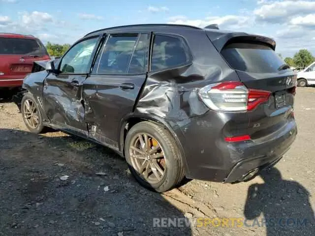 2 fotografías del automóvil dañado 5UXTS3C59K0Z06102 BMW X3 2019