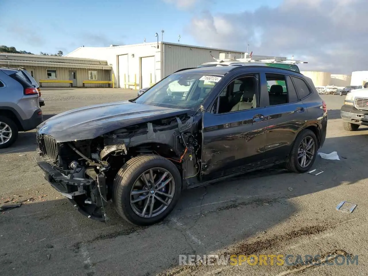 1 fotografías del automóvil dañado 5UXTS1C08L9C92412 BMW X3 2020