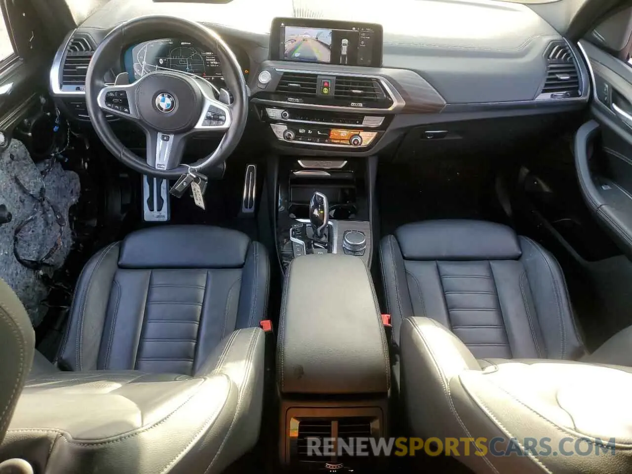 8 fotografías del automóvil dañado 5UXTS1C08L9C92412 BMW X3 2020