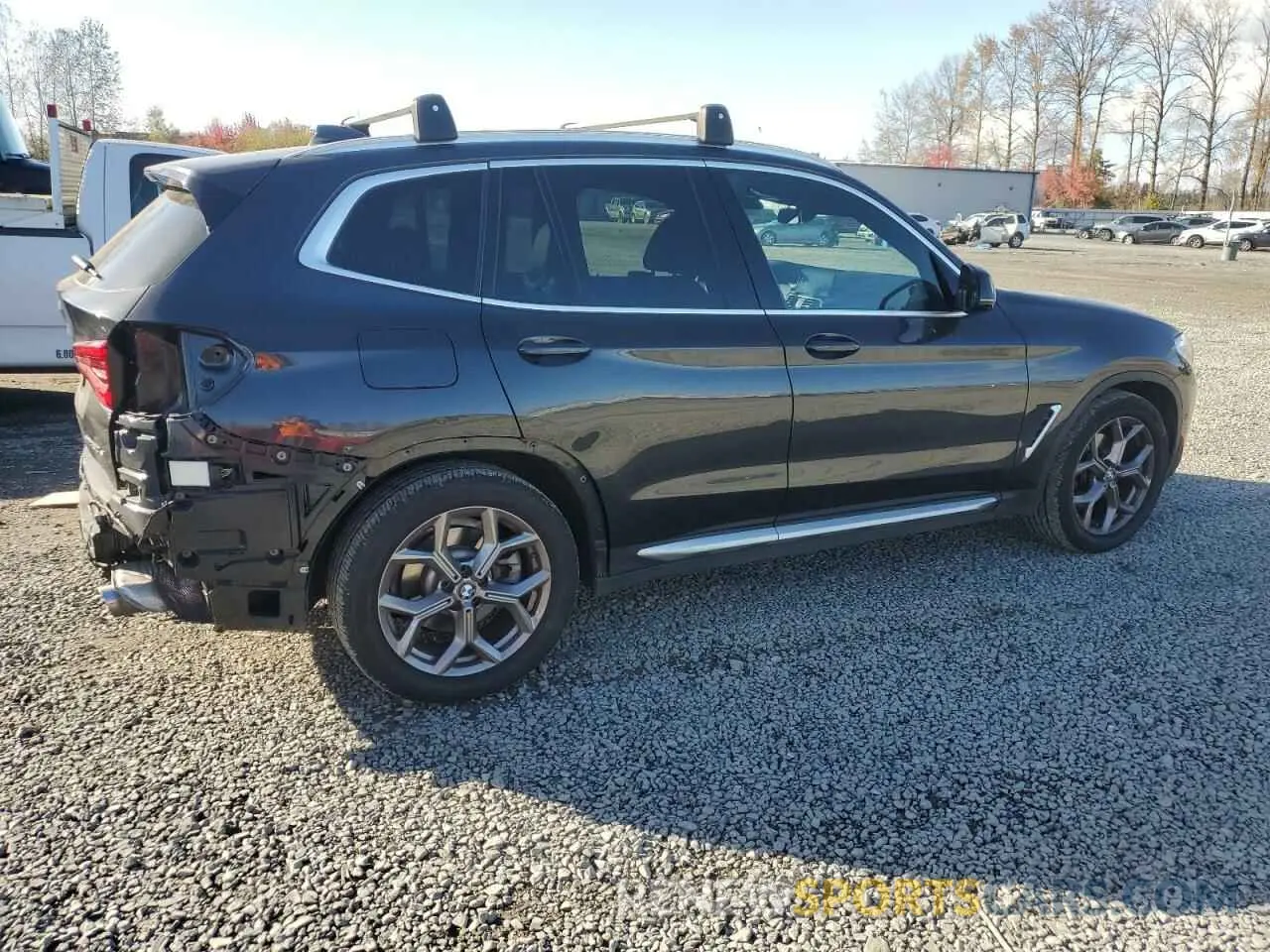 3 fotografías del automóvil dañado 5UXTS1C0XL9C26220 BMW X3 2020
