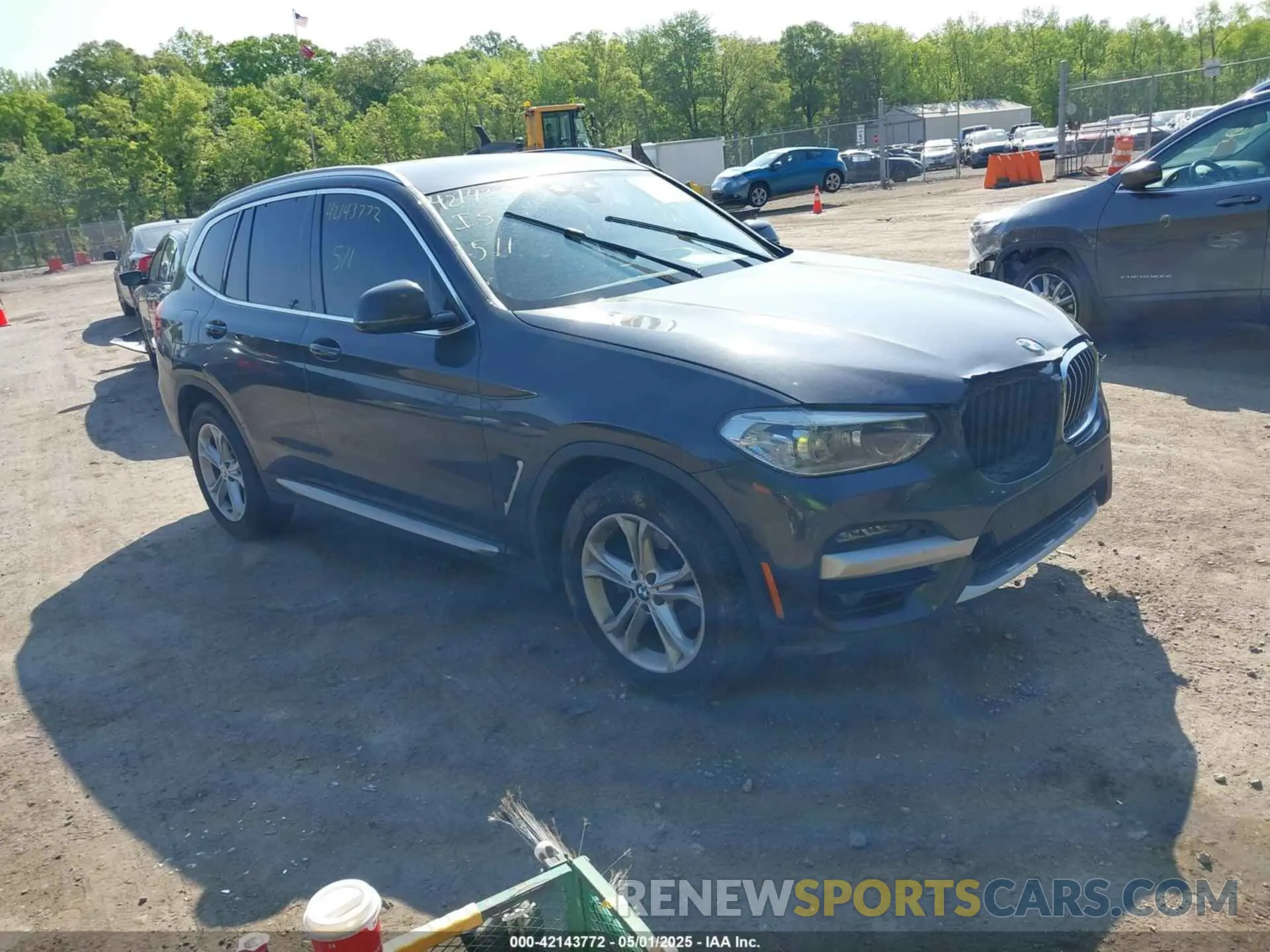 1 fotografías del automóvil dañado 5UXTY3C00L9B76499 BMW X3 2020