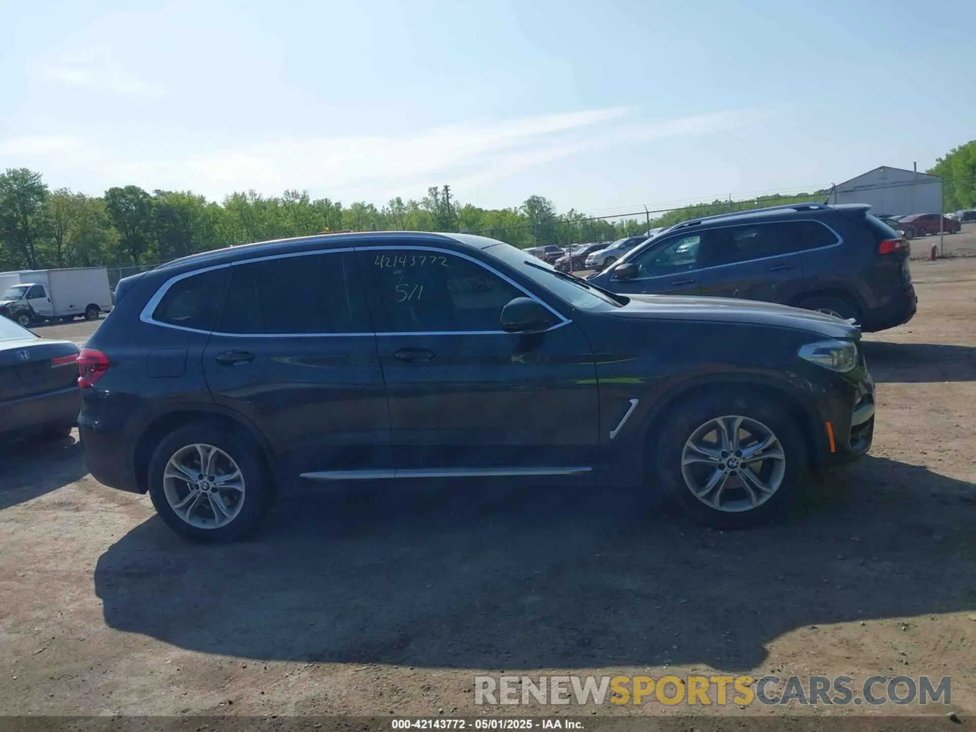 13 fotografías del automóvil dañado 5UXTY3C00L9B76499 BMW X3 2020