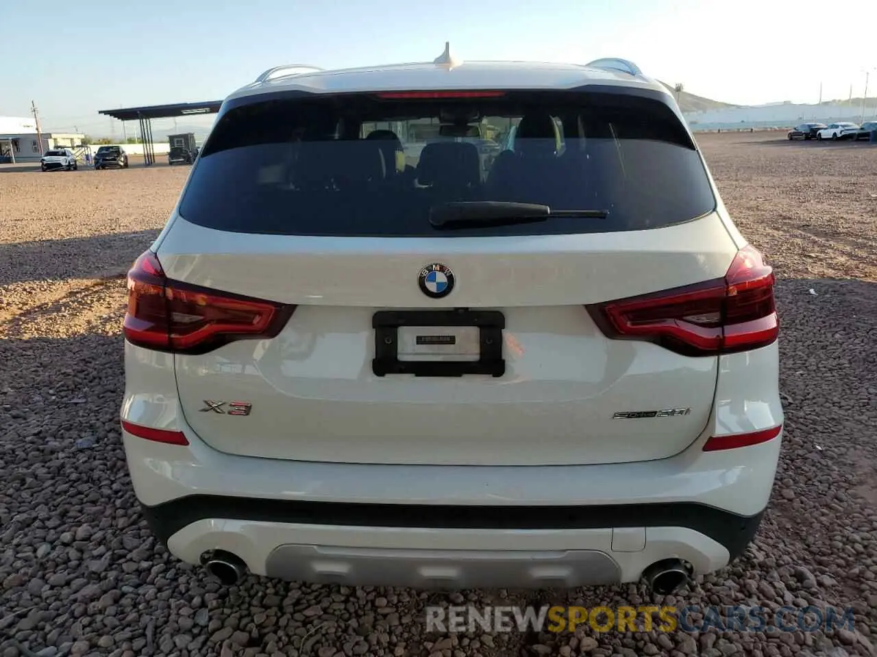 6 fotografías del automóvil dañado 5UXTY3C00L9C41383 BMW X3 2020