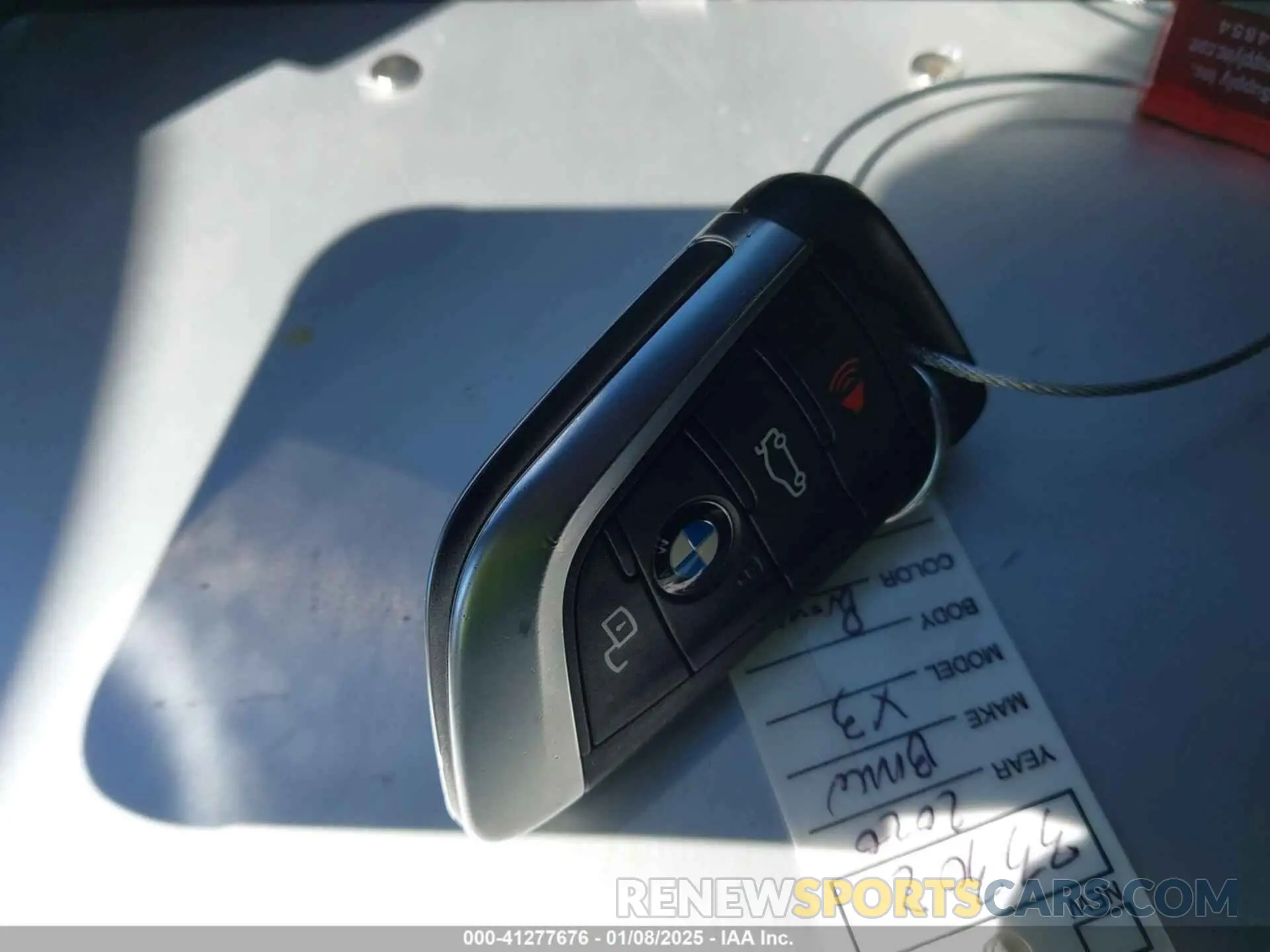 11 fotografías del automóvil dañado 5UXTY3C00L9D17247 BMW X3 2020
