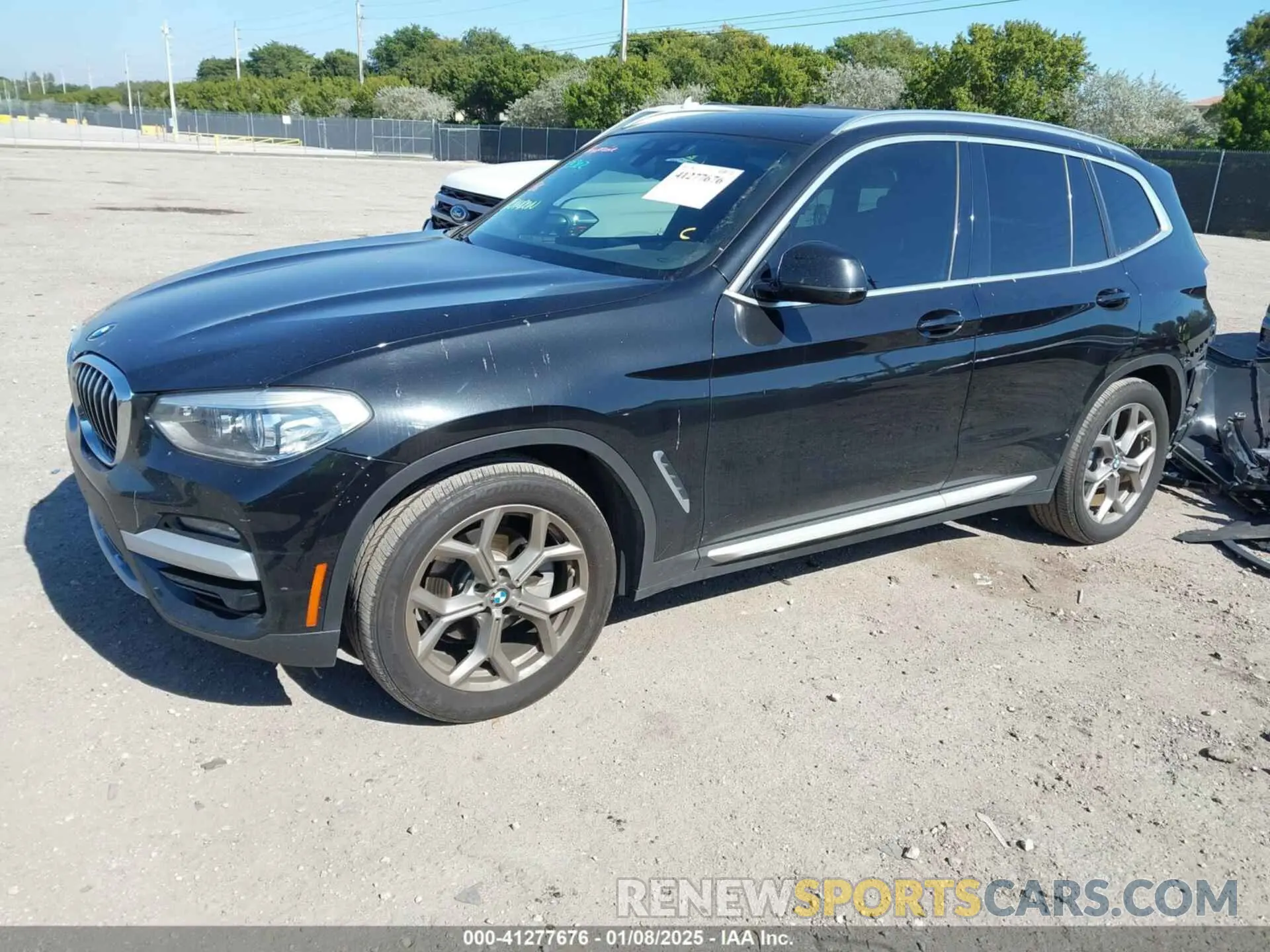 2 fotografías del automóvil dañado 5UXTY3C00L9D17247 BMW X3 2020