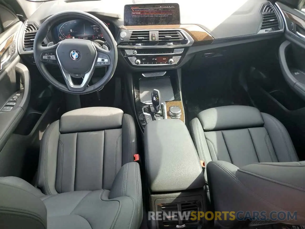 8 fotografías del automóvil dañado 5UXTY3C00L9D18642 BMW X3 2020