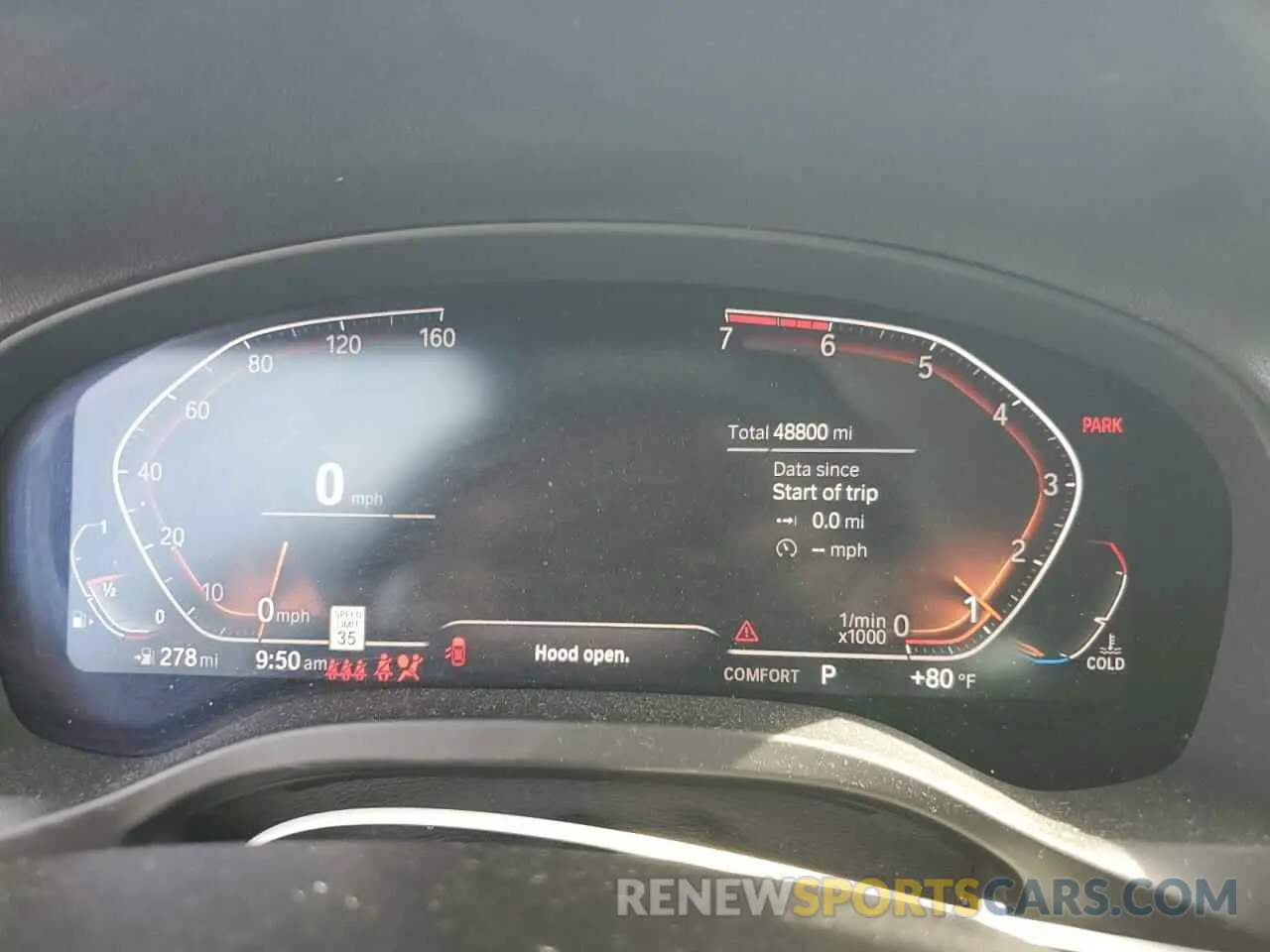 9 fotografías del automóvil dañado 5UXTY3C00L9D18642 BMW X3 2020