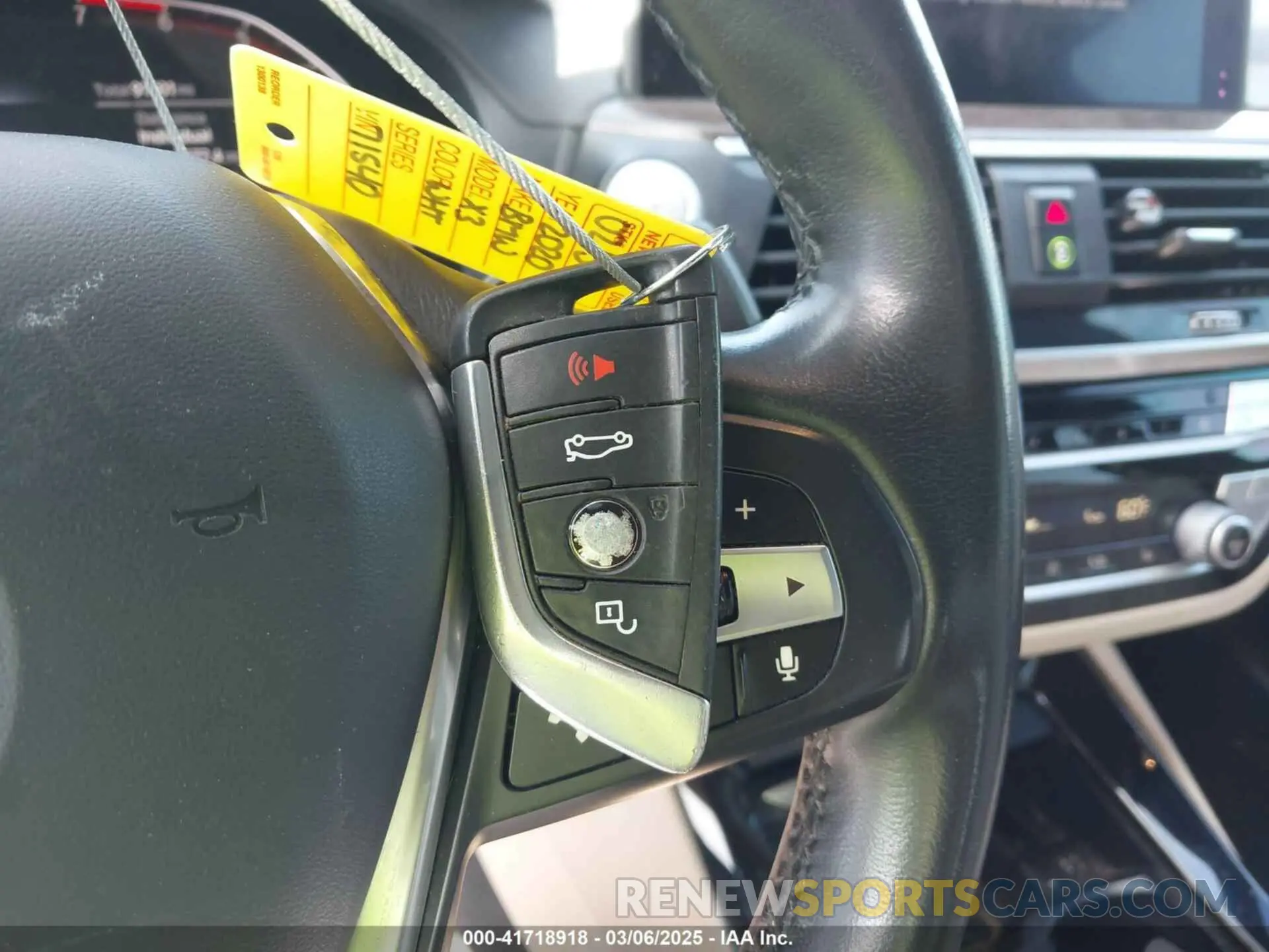 11 fotografías del automóvil dañado 5UXTY3C00LLU71540 BMW X3 2020