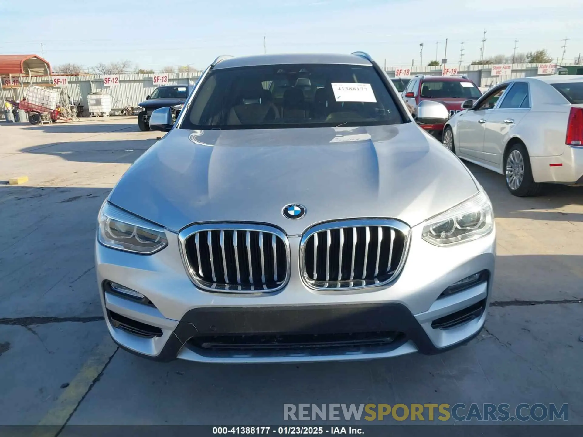 12 fotografías del automóvil dañado 5UXTY3C01L9B83655 BMW X3 2020